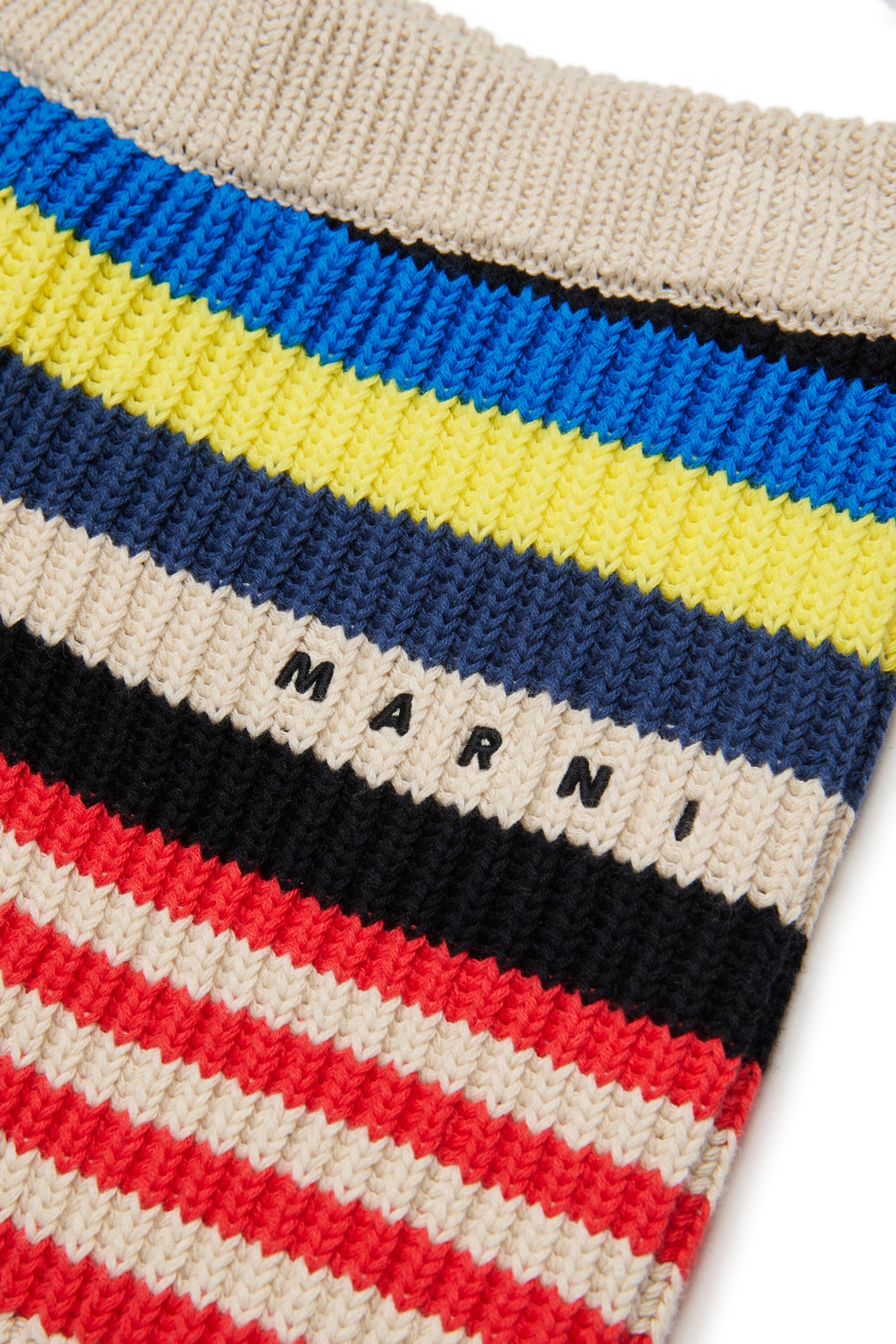 ロゴ入りニットショーツ