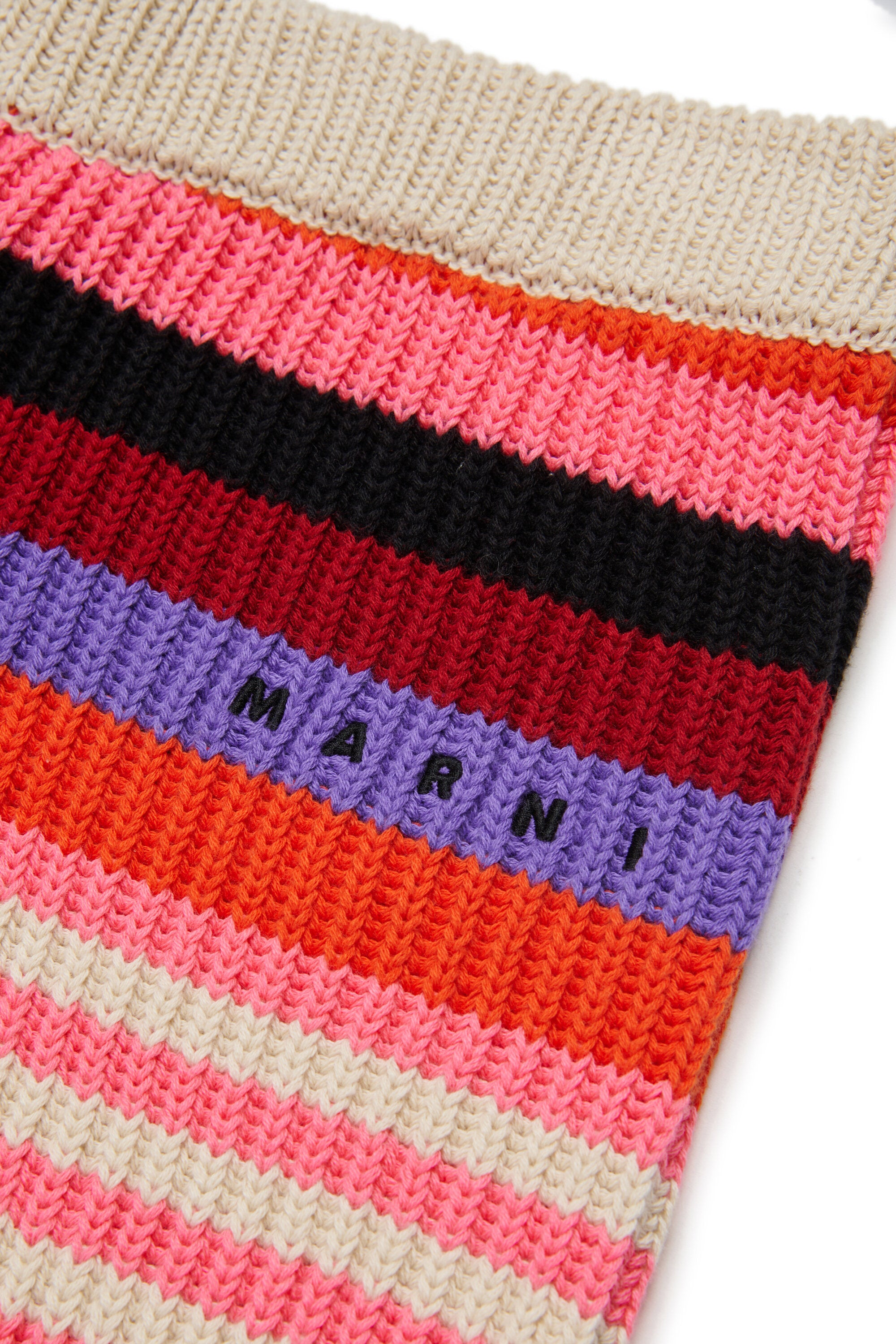 ロゴ入りニットショーツ