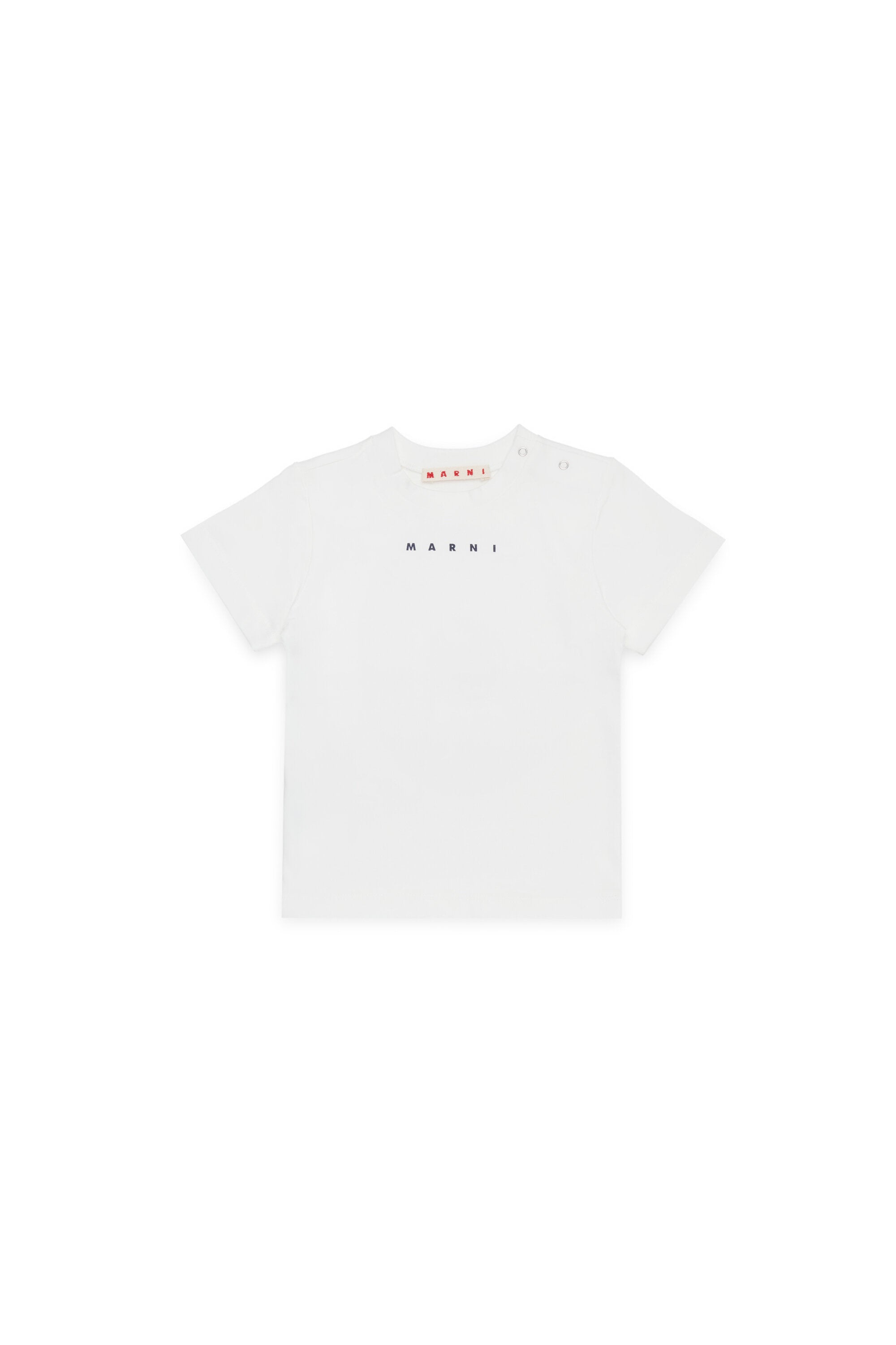 Marni・ロゴ・ジャージーTシャツ