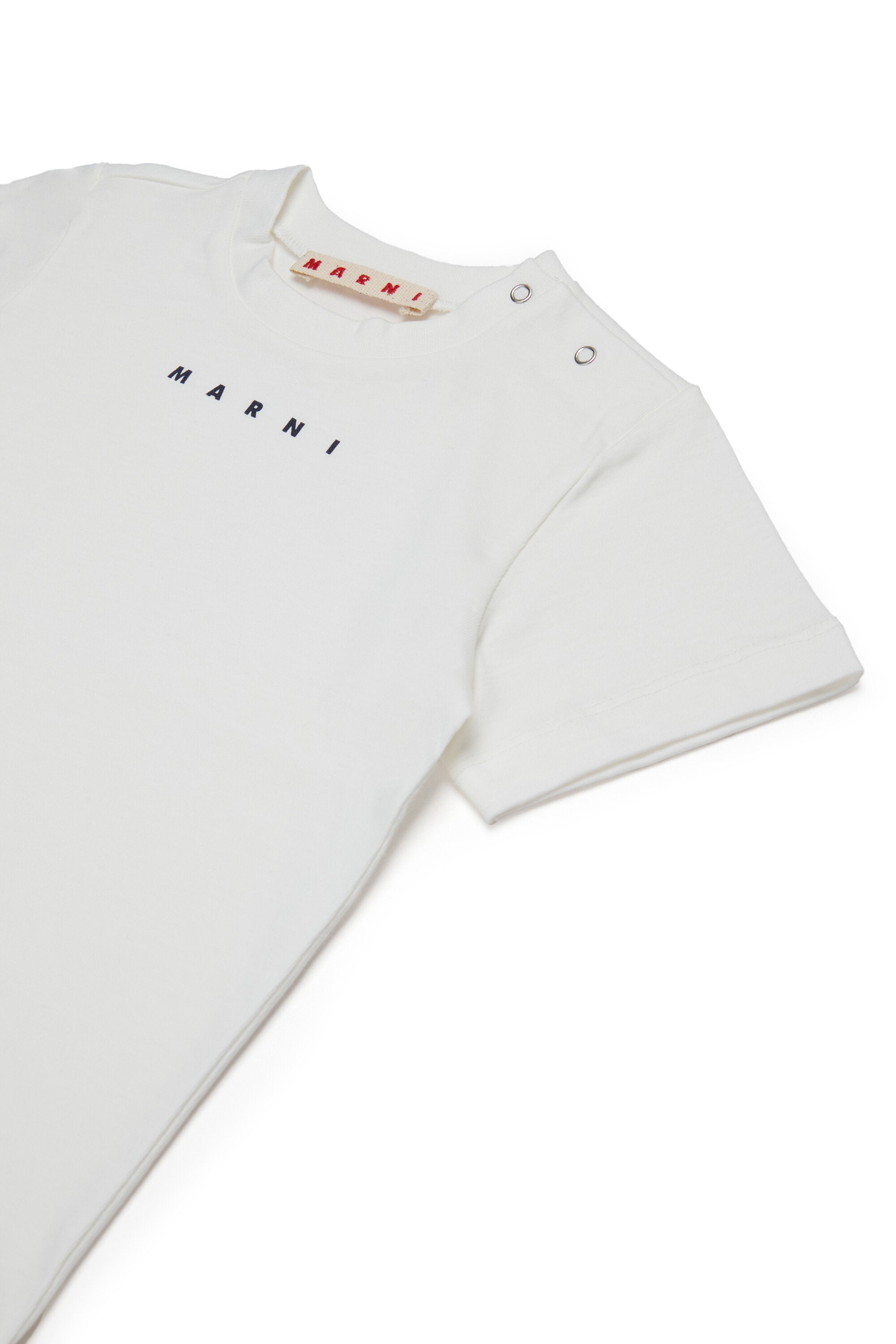 Marni・ロゴ・ジャージーTシャツ