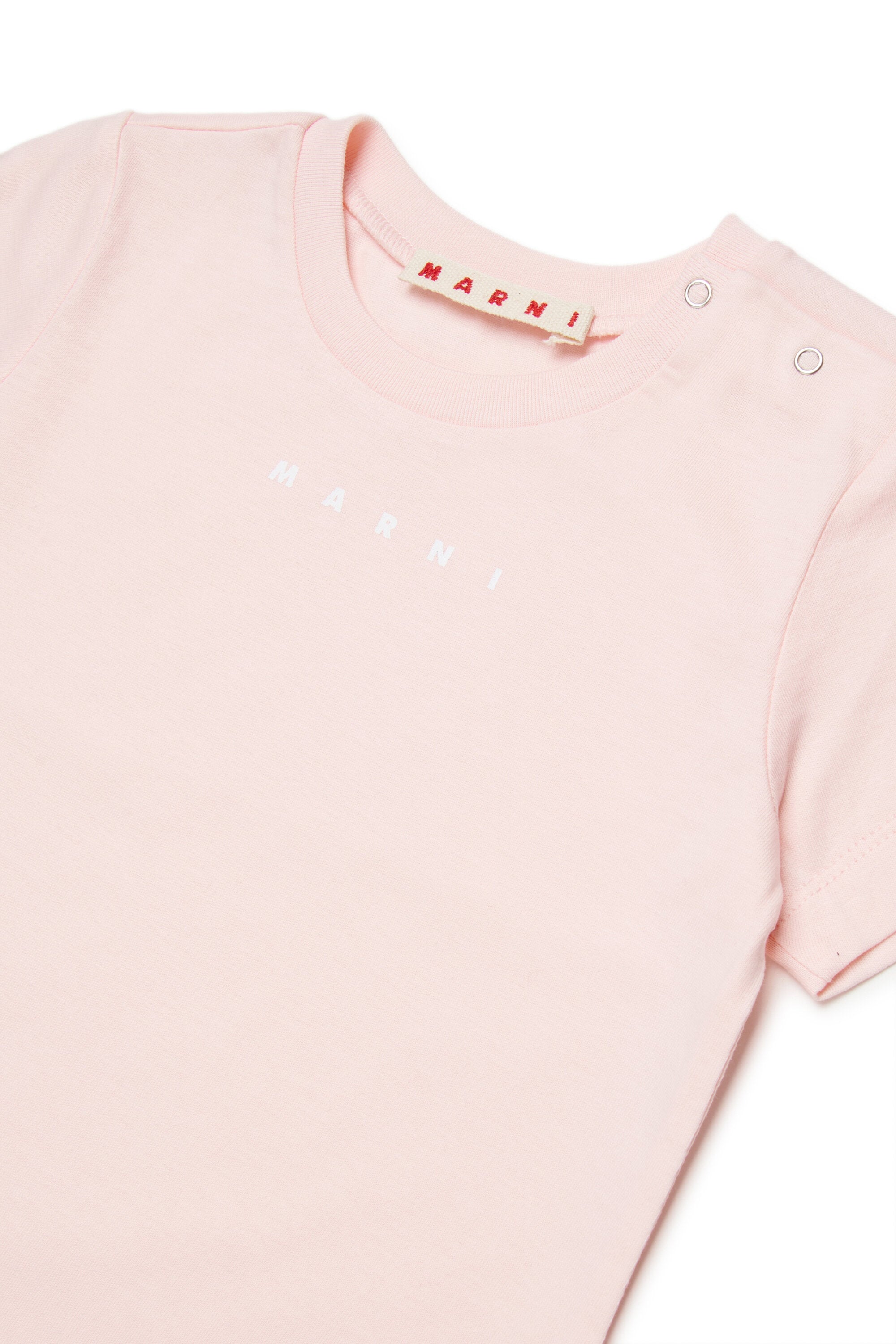 Marni・ロゴ・ジャージーTシャツ