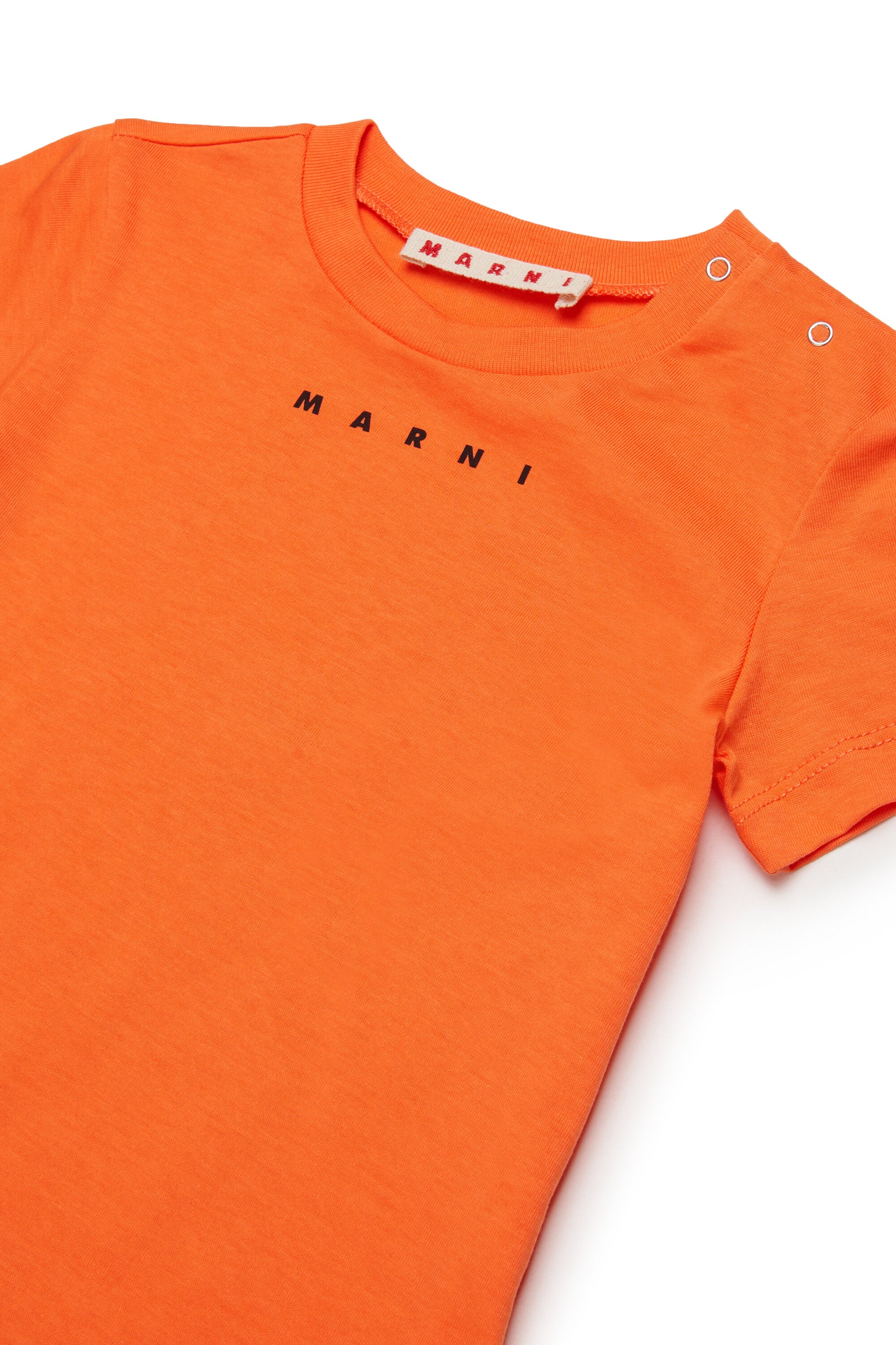 Marni・ロゴ・ジャージーTシャツ
