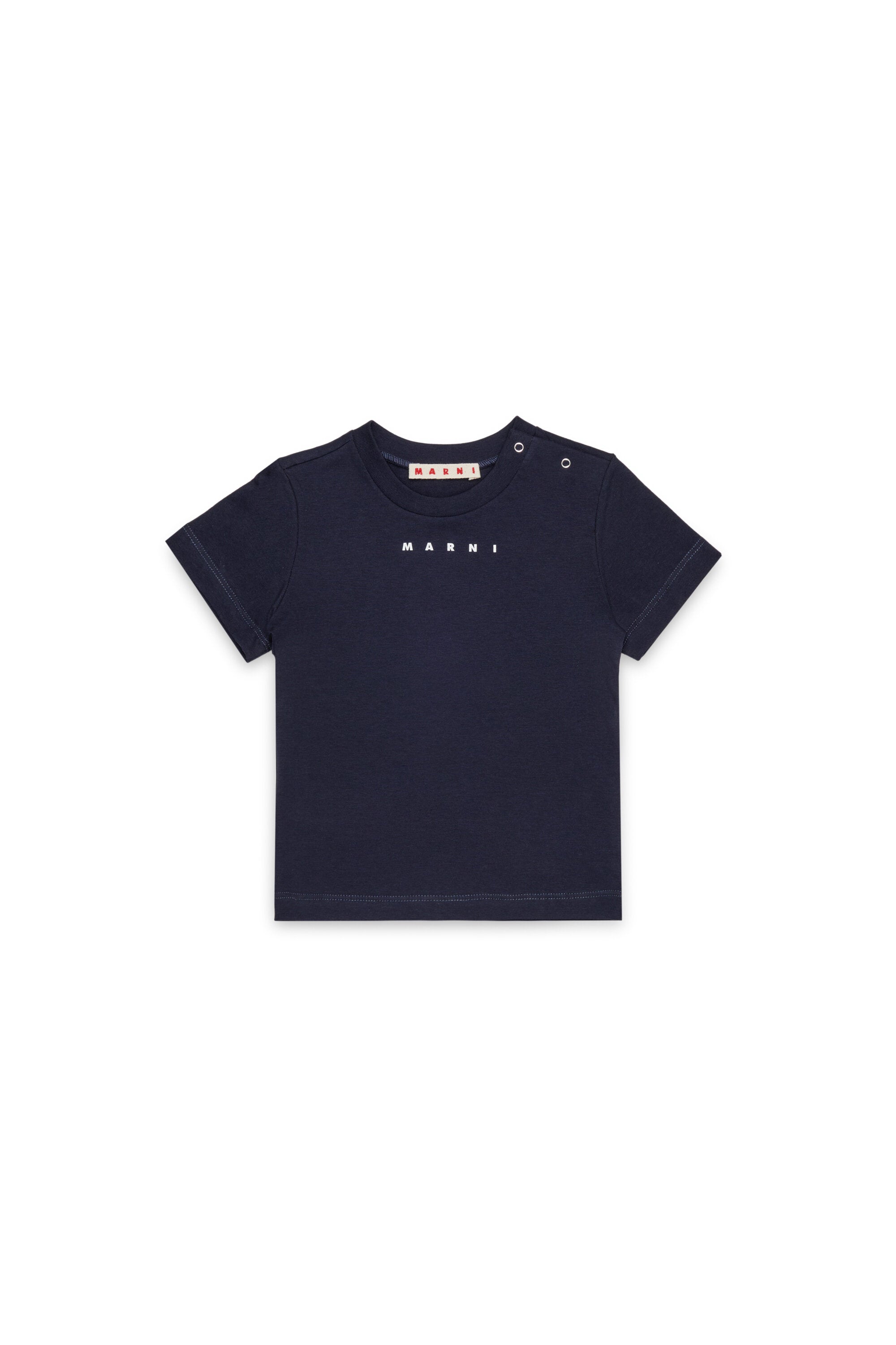 Marni・ロゴ・ジャージーTシャツ