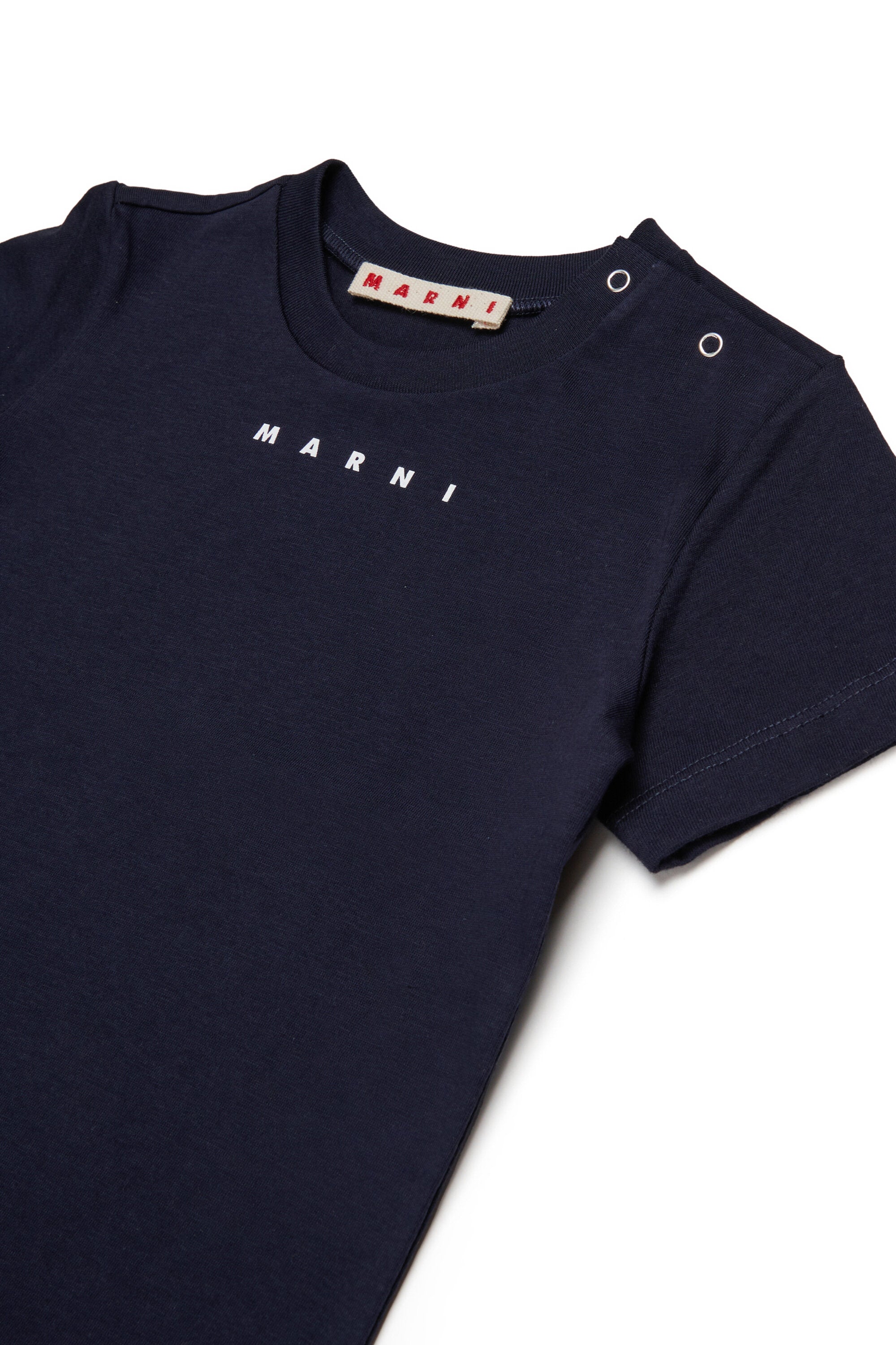 Marni・ロゴ・ジャージーTシャツ