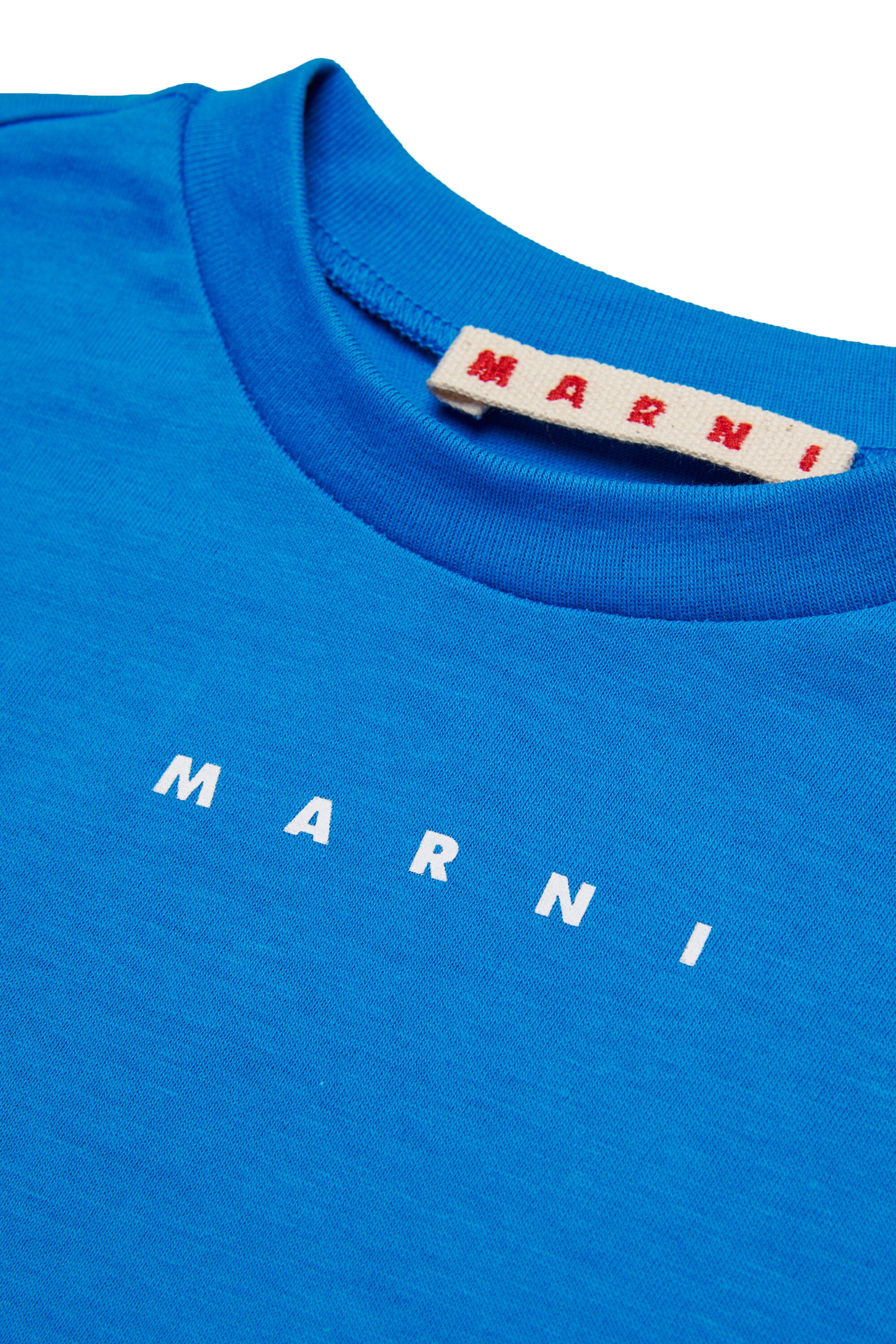 Marni・ロゴ・ジャージーTシャツ