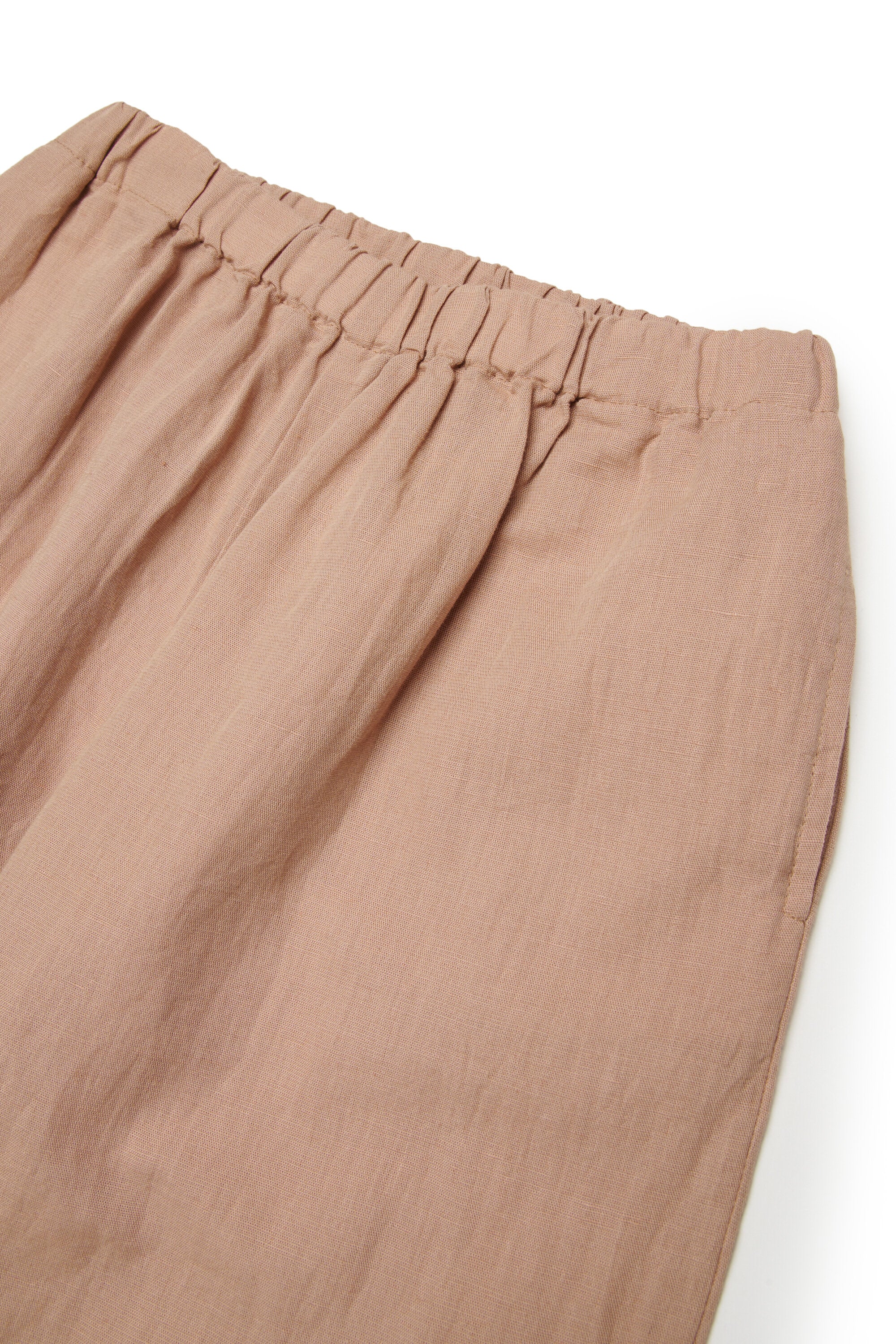 ロゴ刺繍入りパンツ