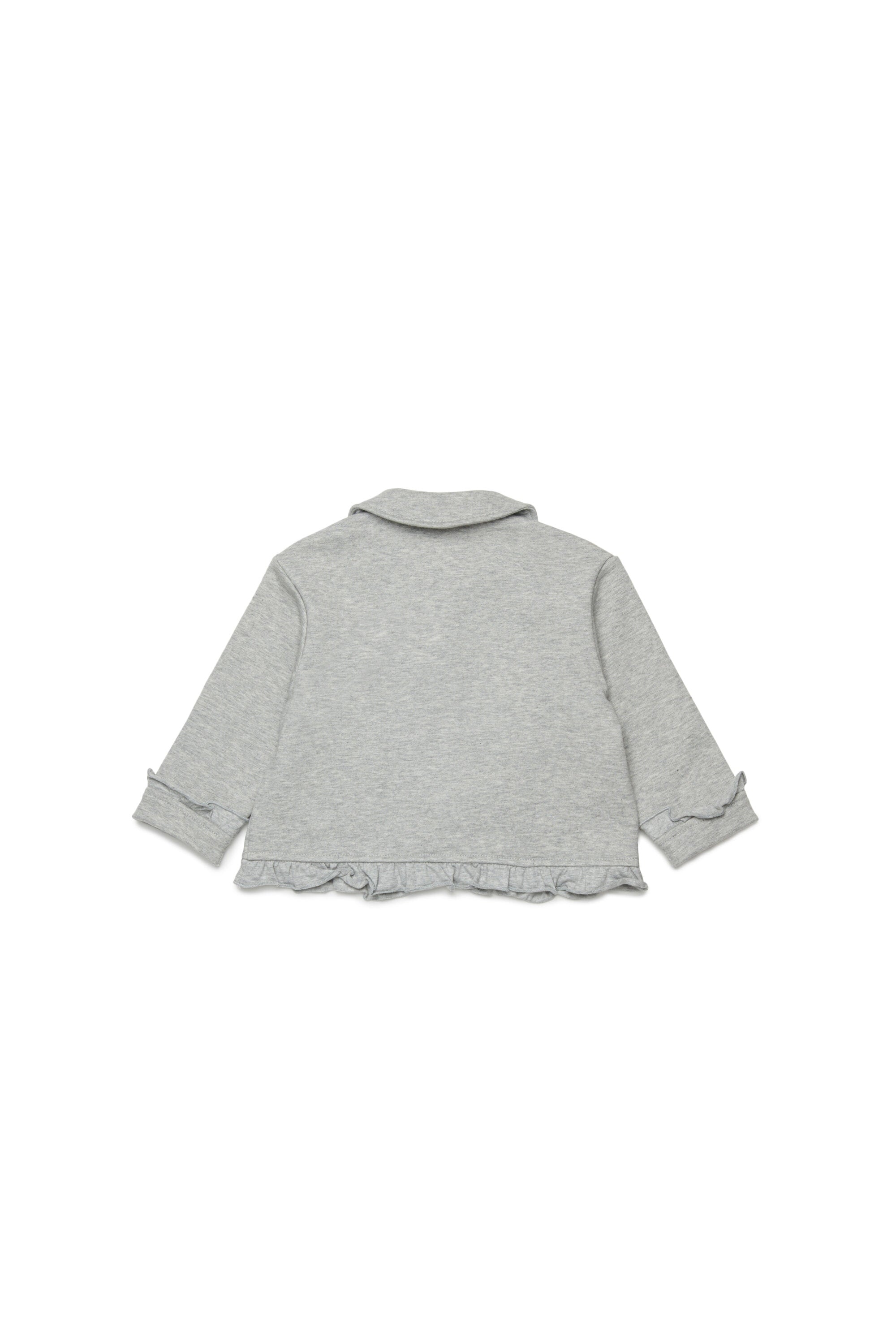 フリル付きロゴジャケット