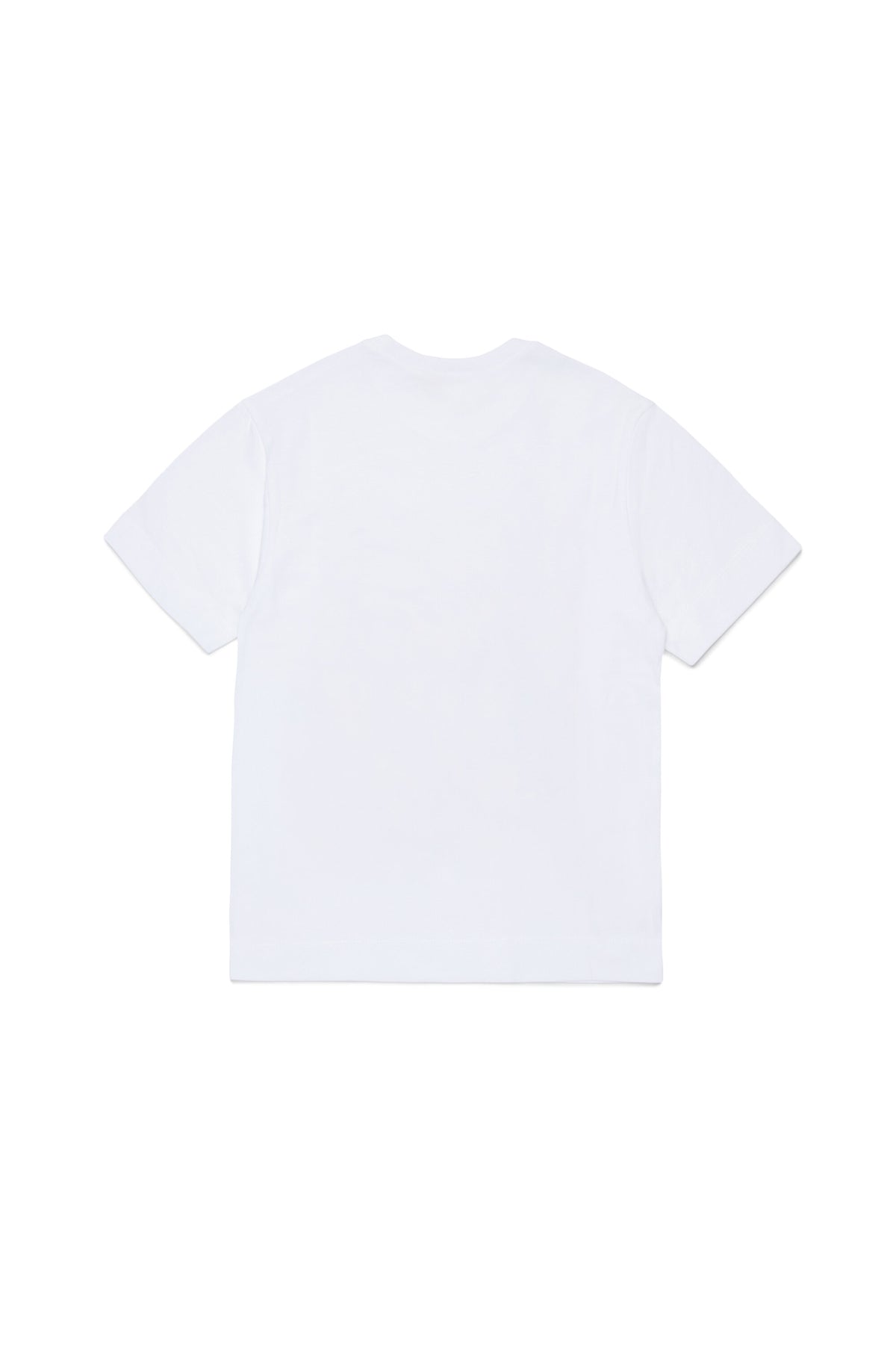 マルチカラーの恐竜プリントTシャツ