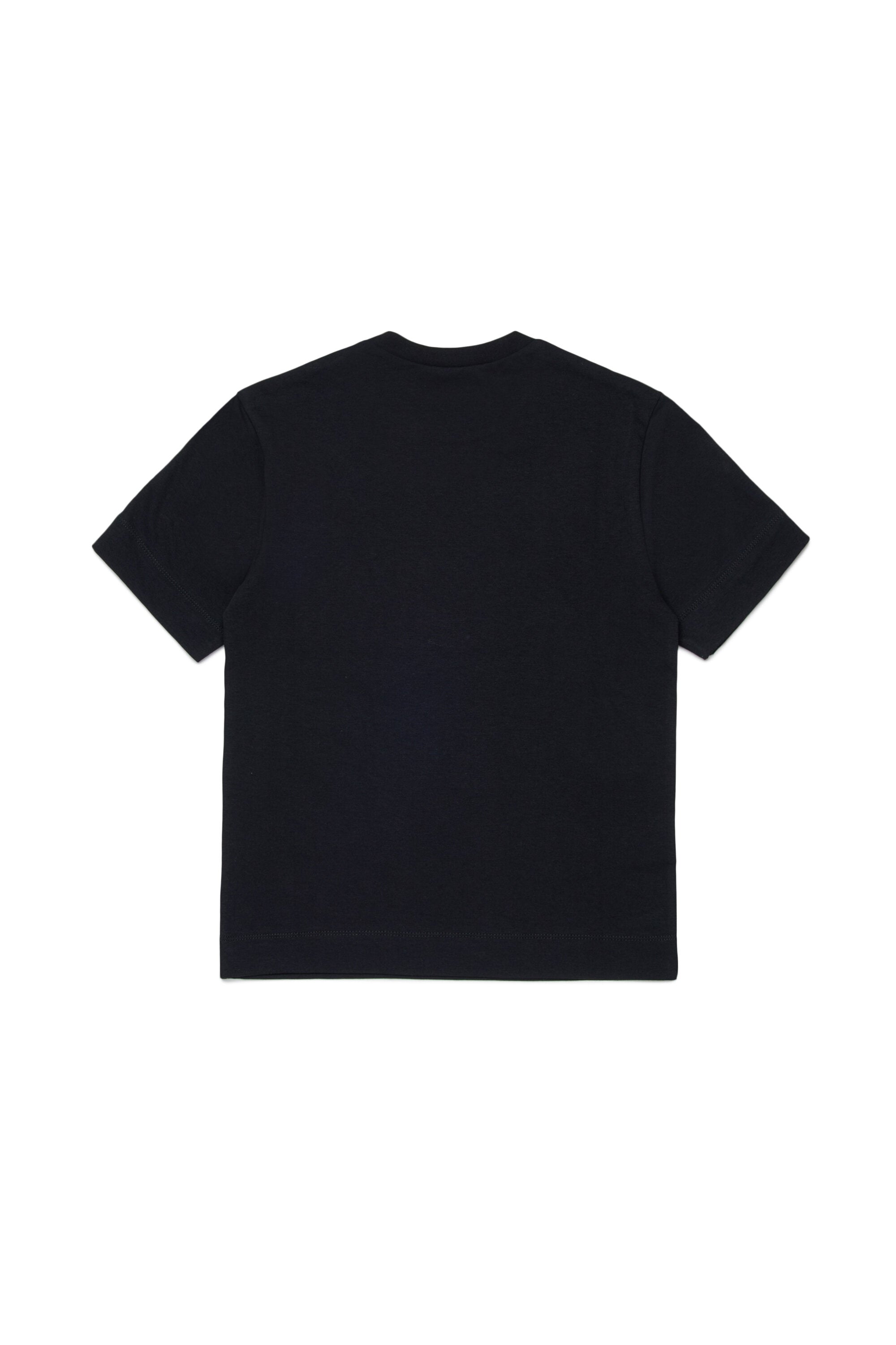 マルチカラーの恐竜プリントTシャツ