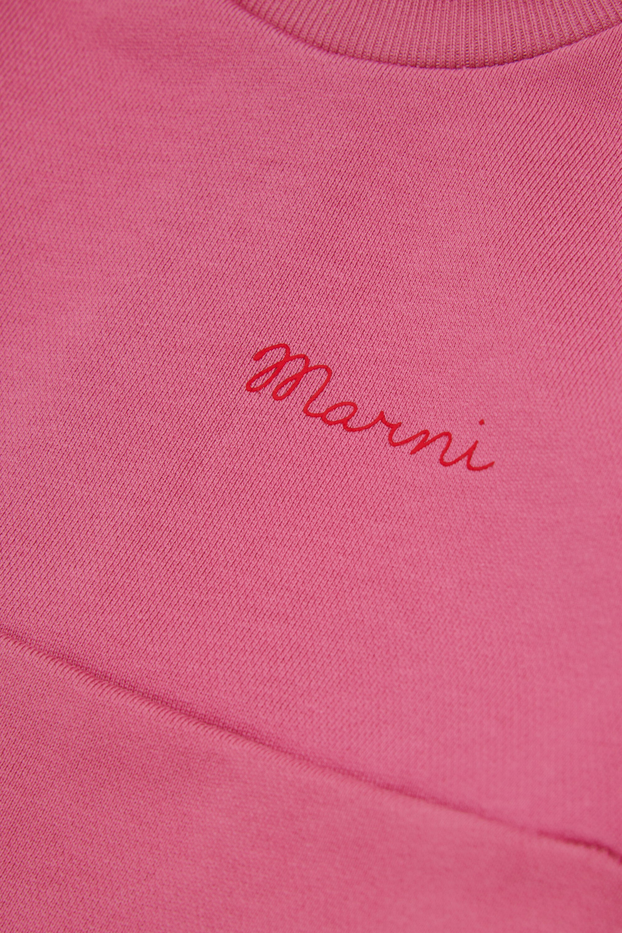 Fleece dress with logo