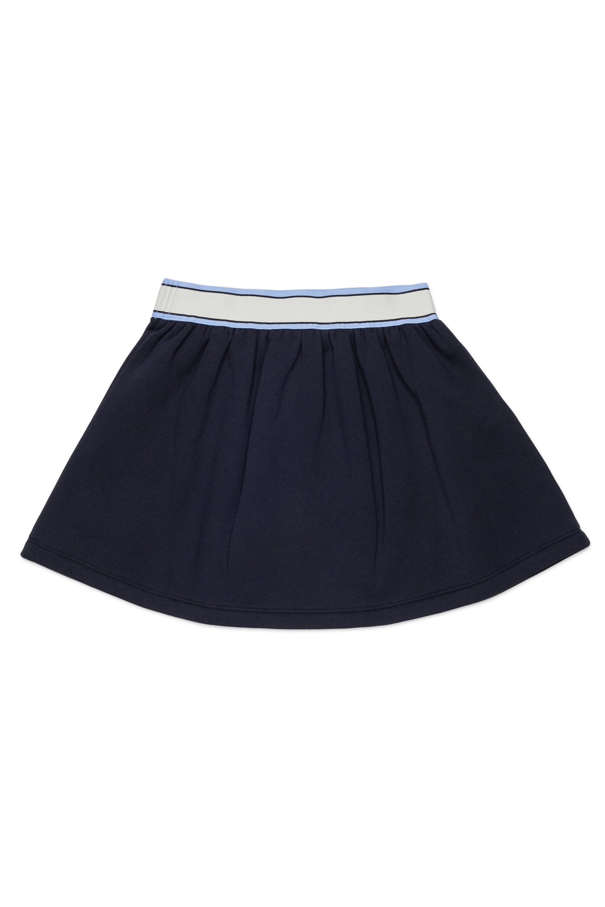 ロゴ入りミニスカート