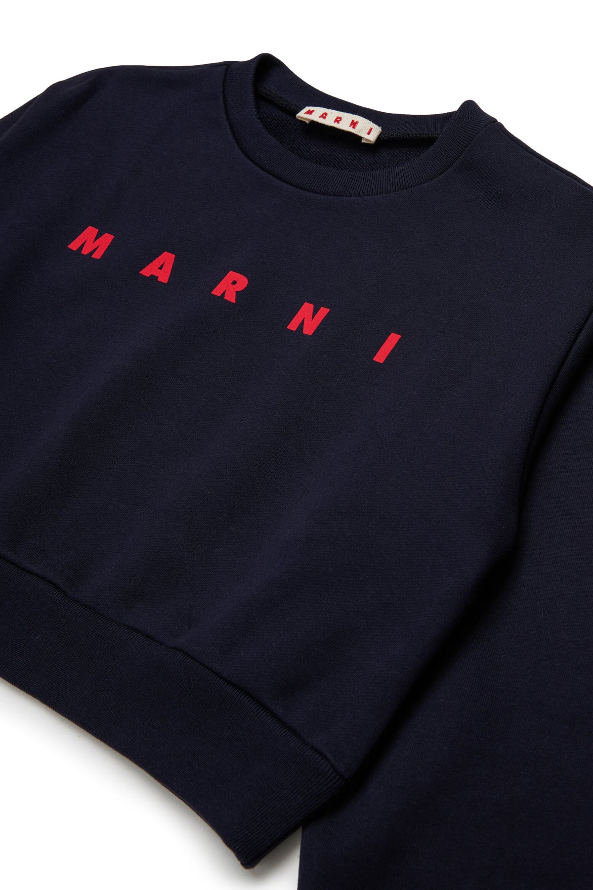 Crew-neck sweatshirt with logo