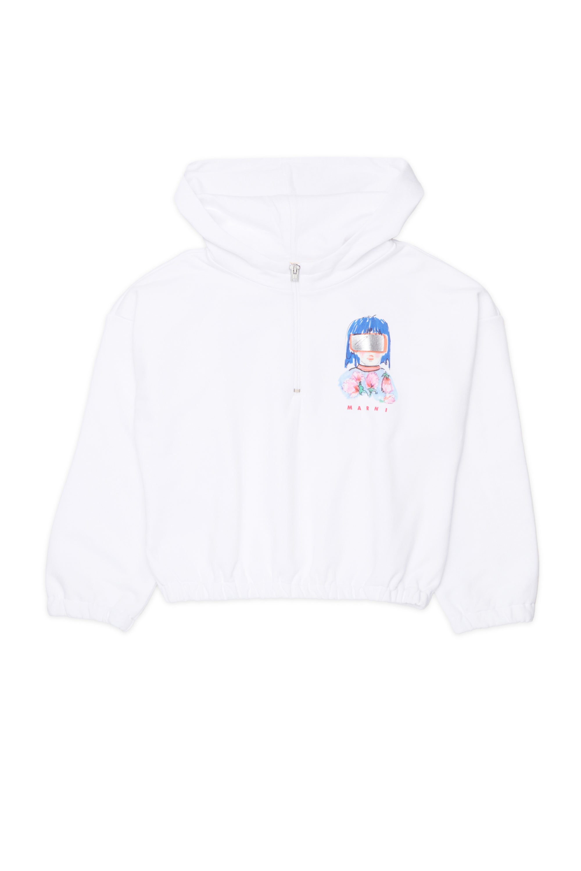 Hooded sweatshirt with logo