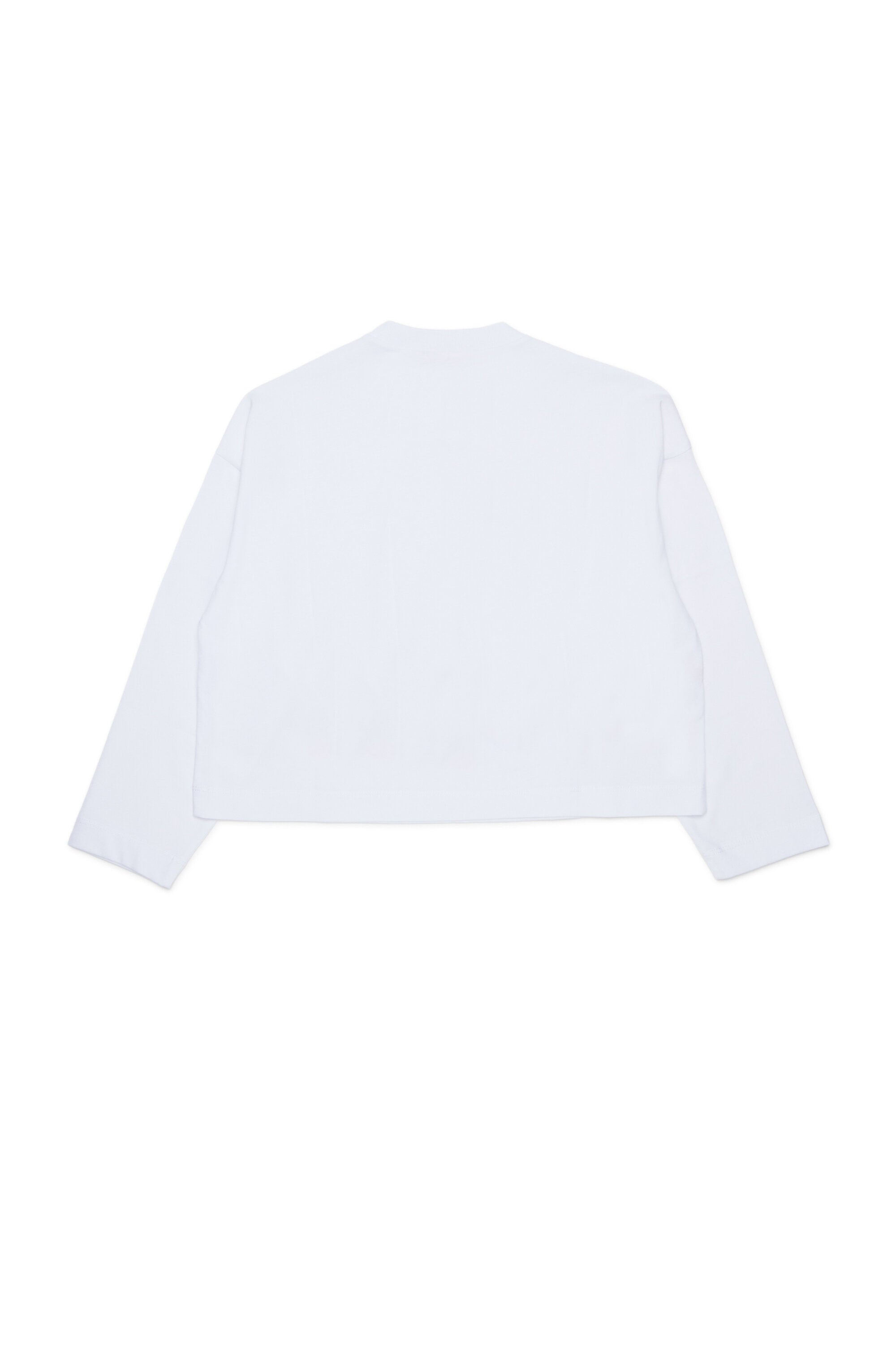 長袖プリントTシャツ