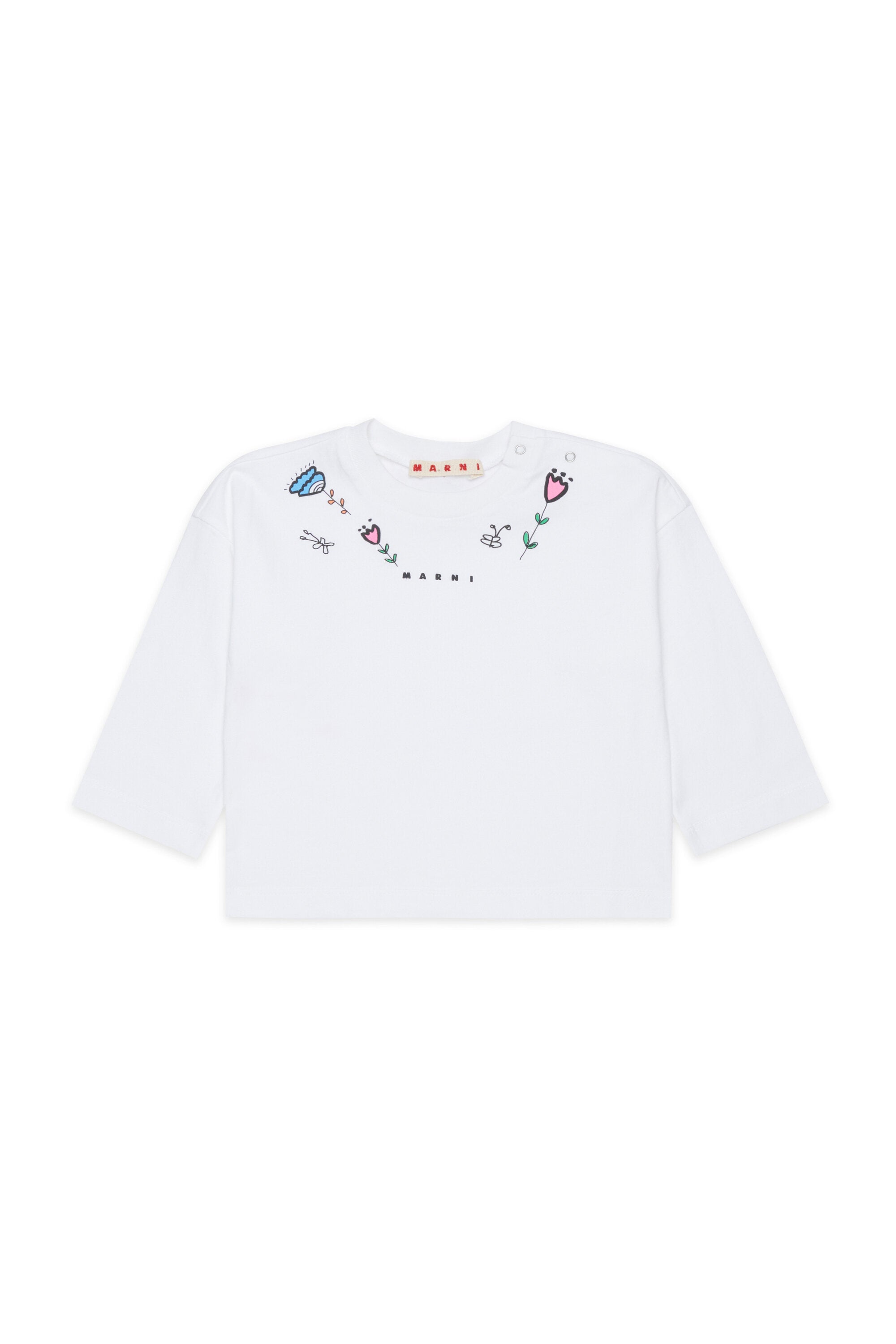 ロゴ入り長袖Tシャツ