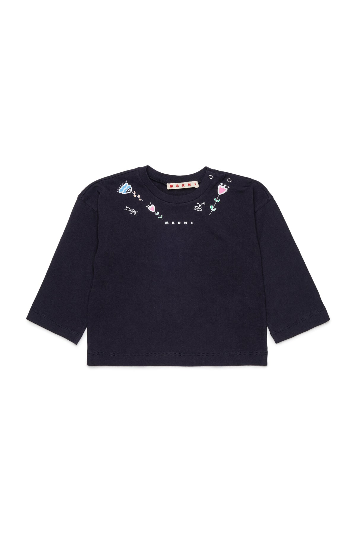 Long-sleeve T-shirt with logo