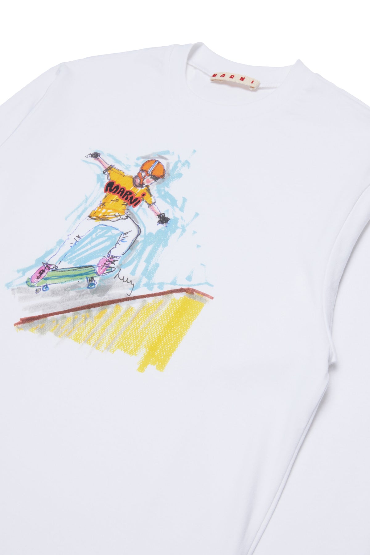 ロゴ入り長袖Tシャツ