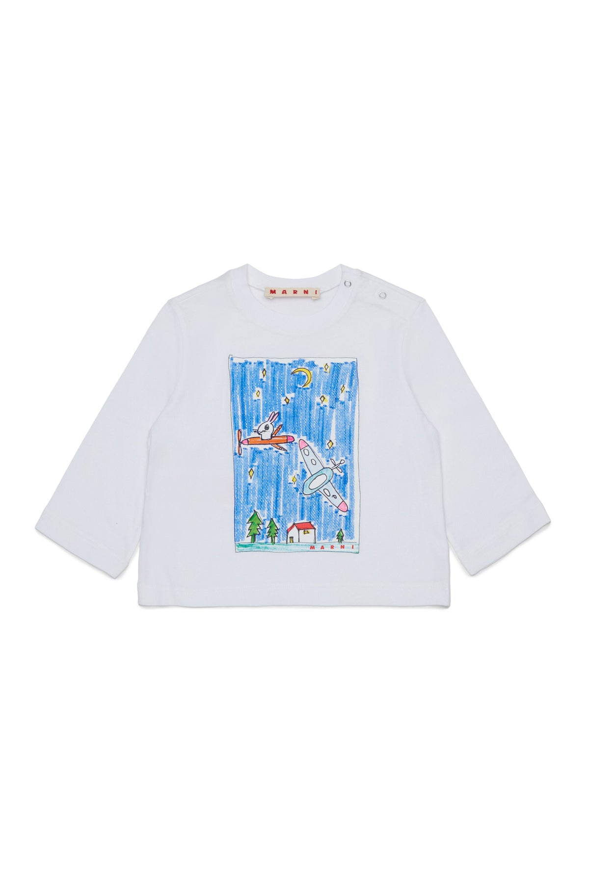 ロゴ入り長袖Tシャツ