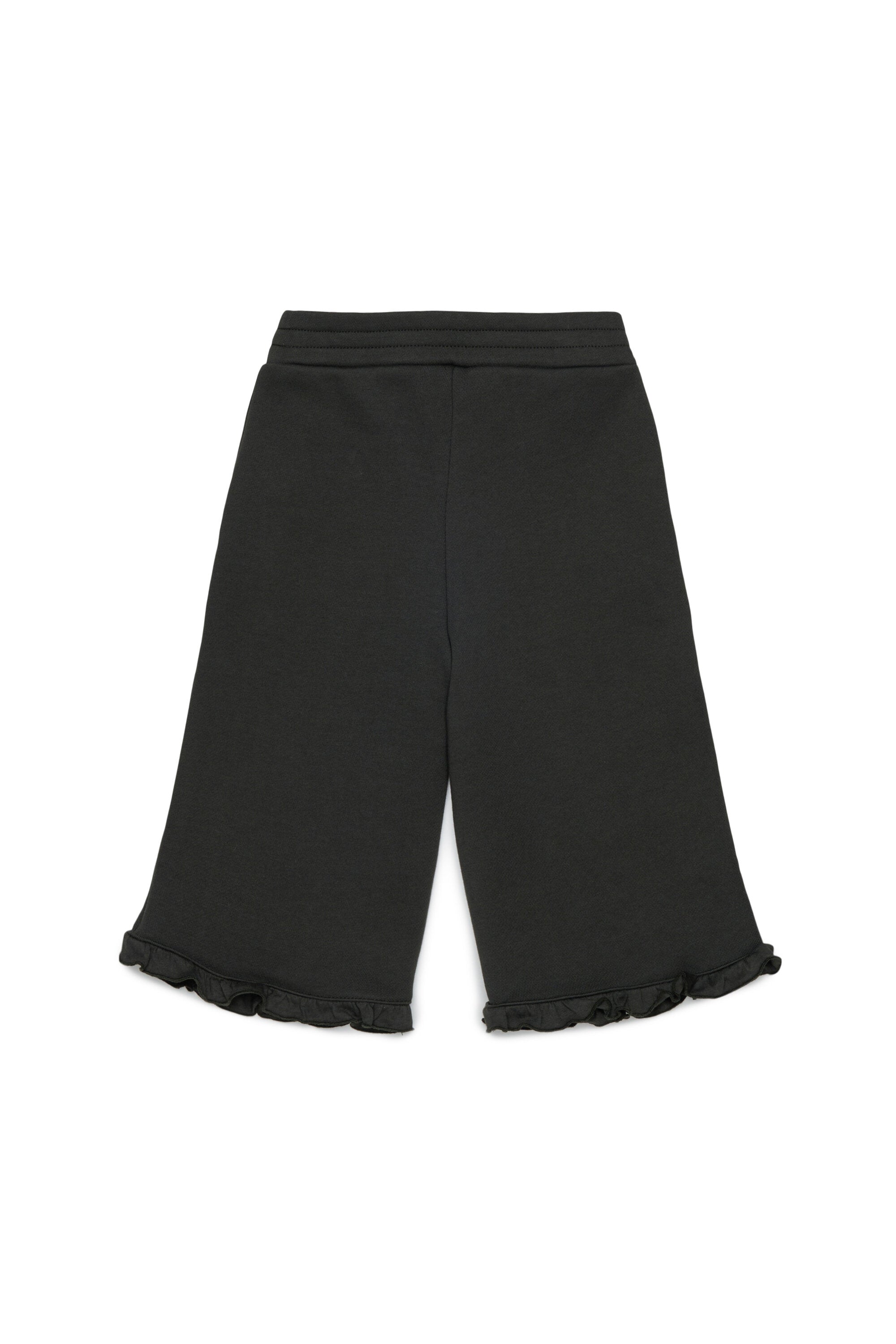 Sweatpants with ruffles