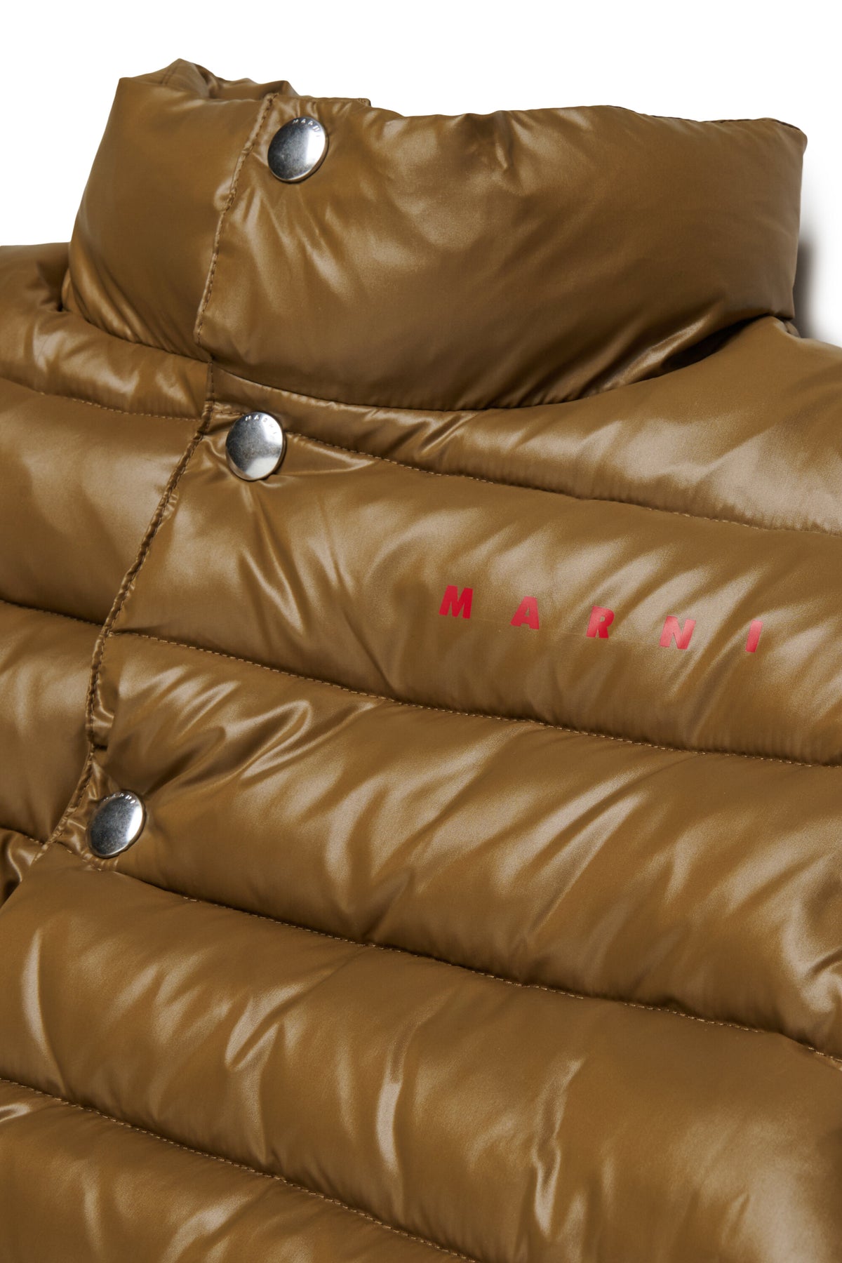Padded jacket with logo