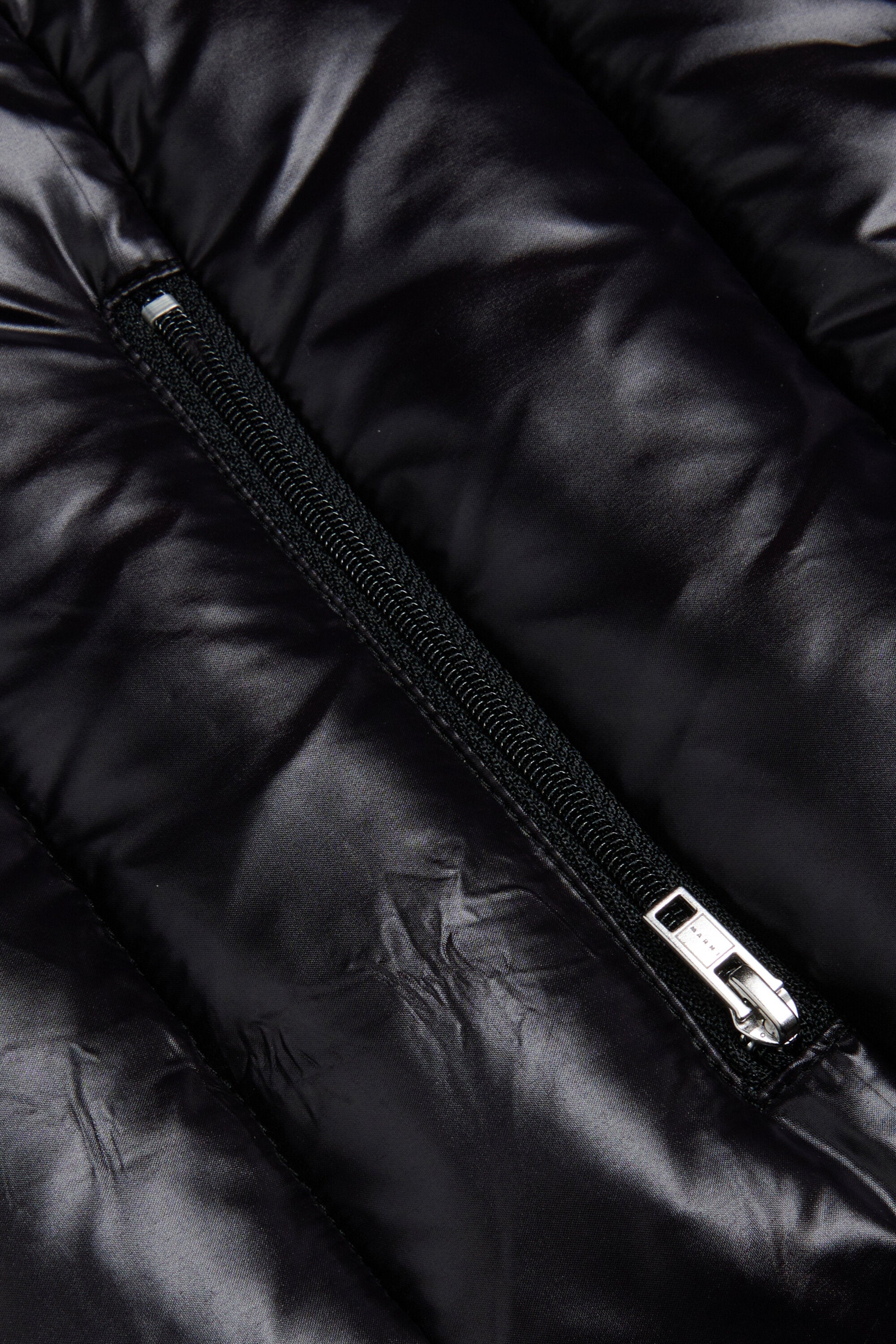 Padded jacket with logo