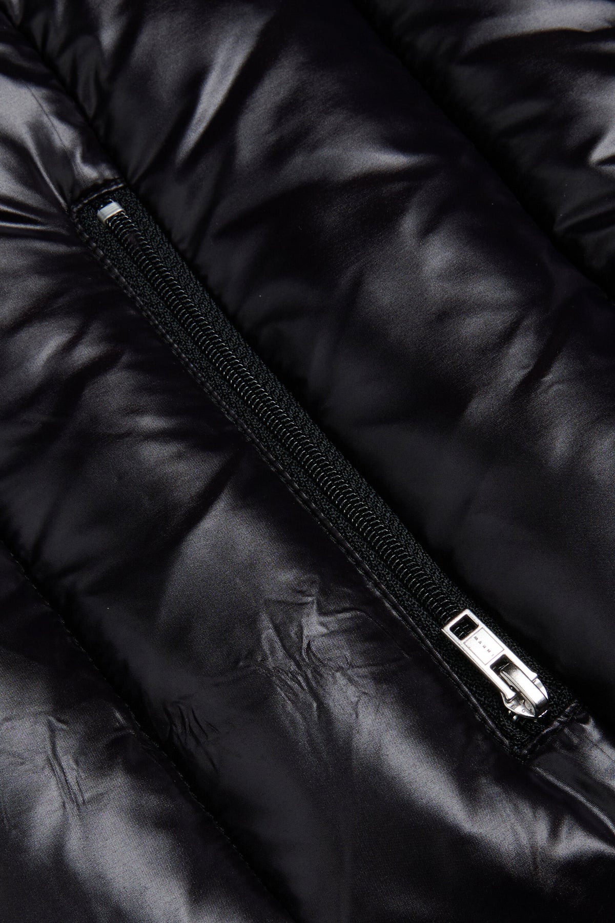 Padded jacket with logo