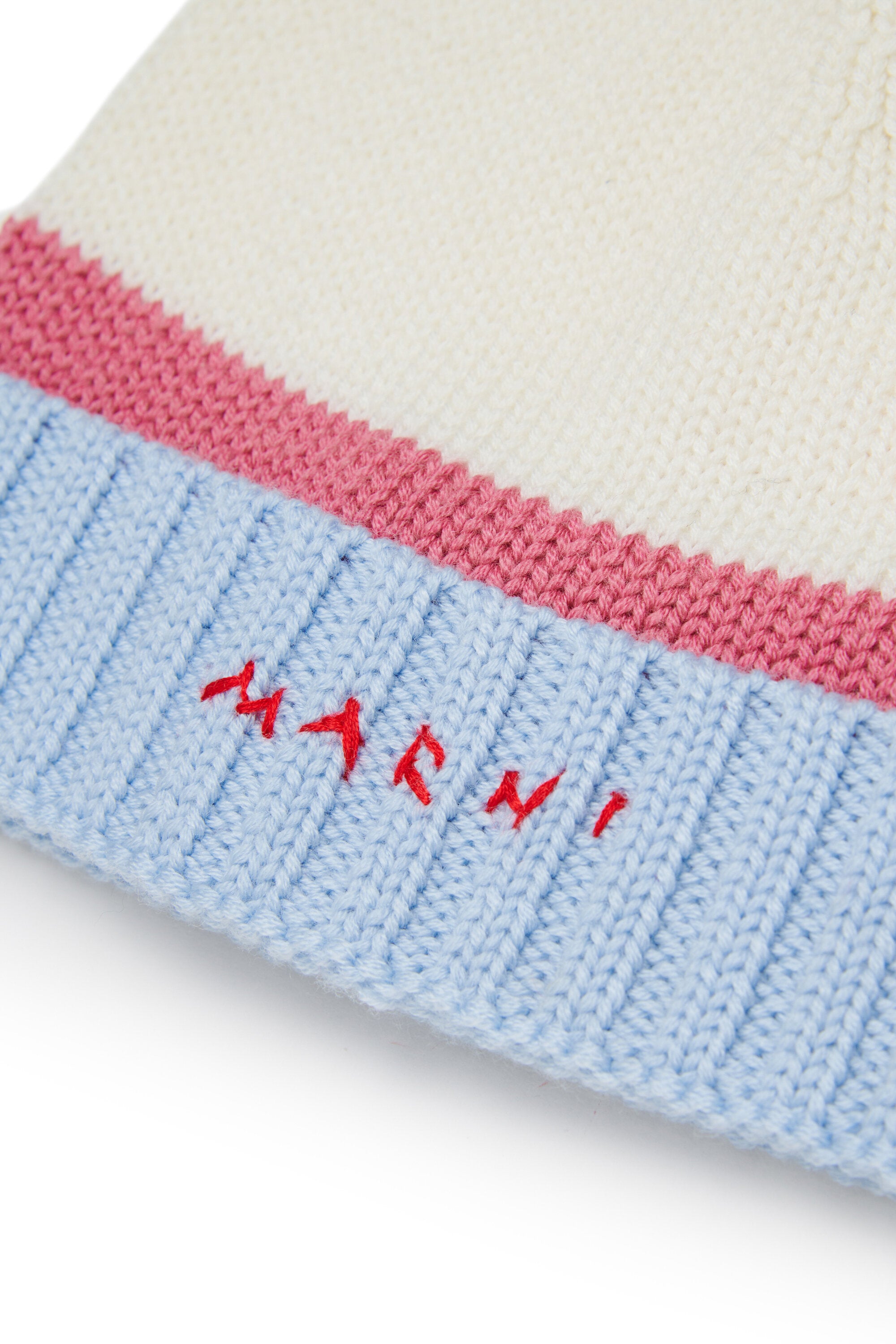 Turn-up beanie with front logo