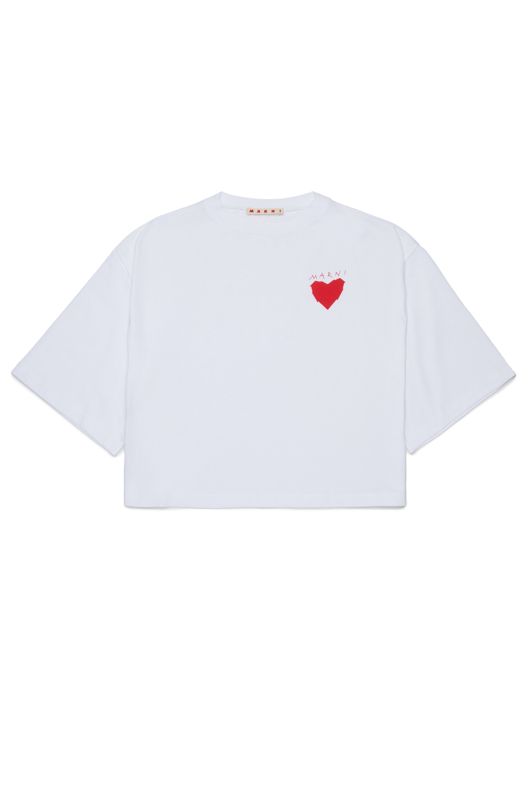 ハートプリントTシャツ