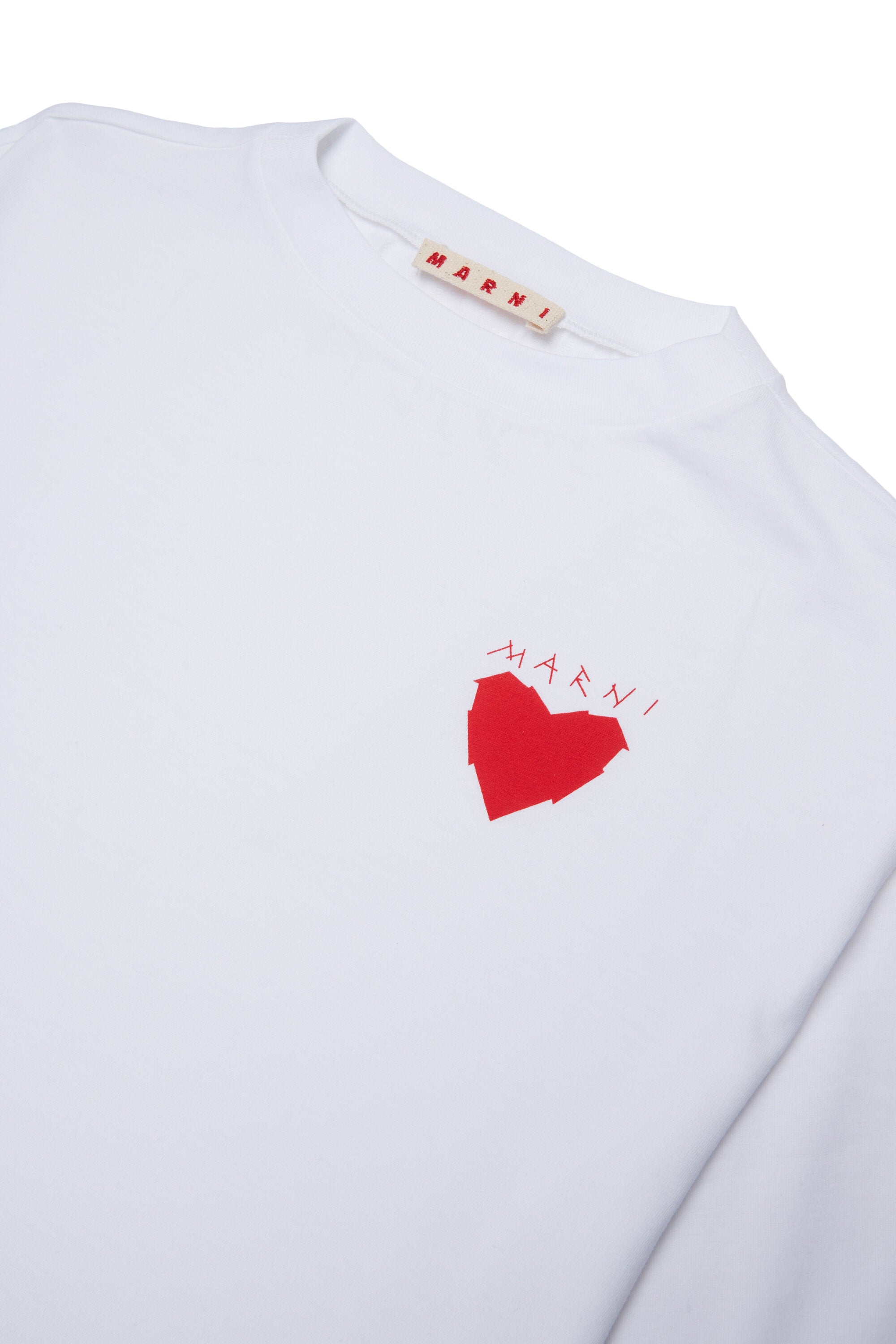 ハートプリントTシャツ