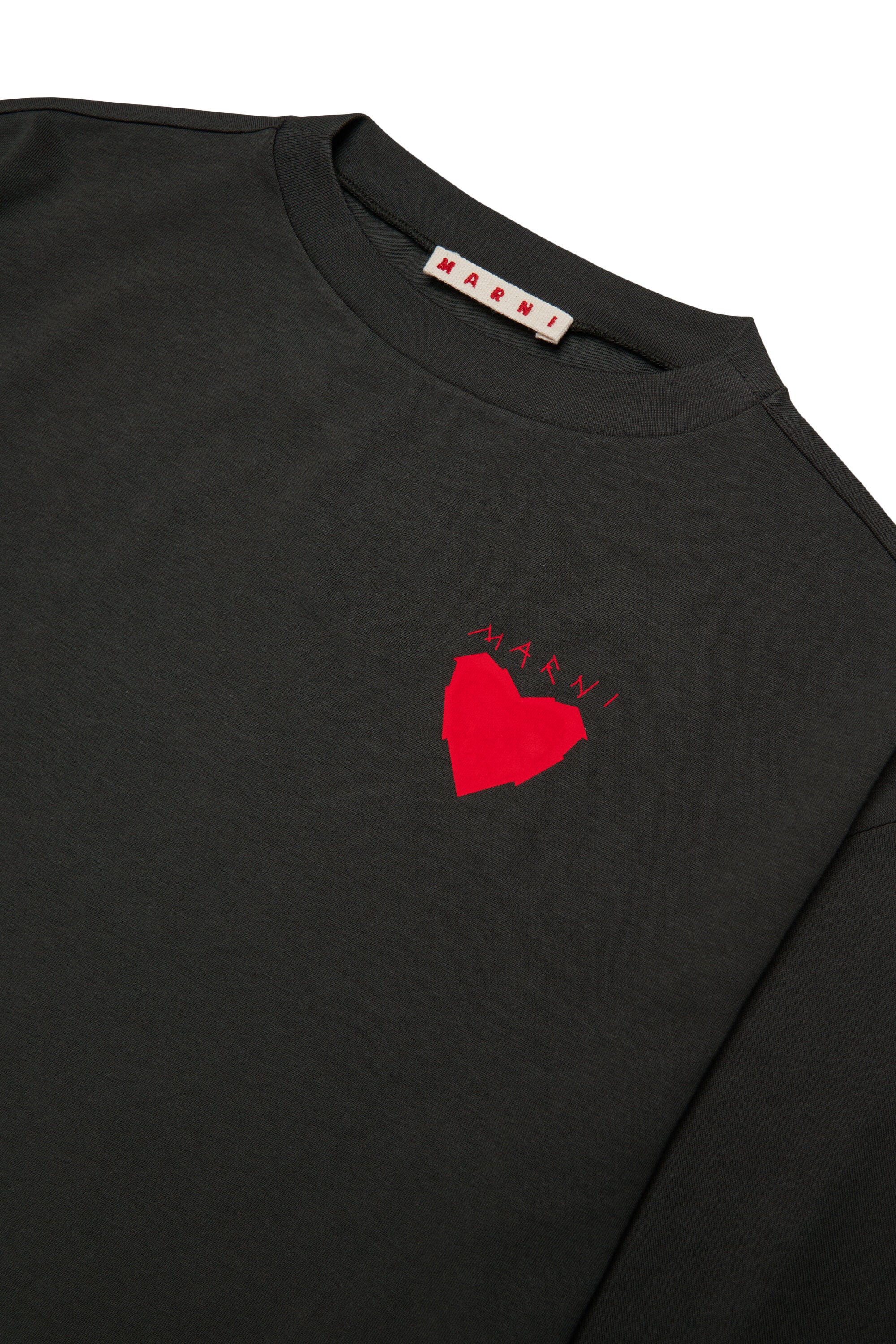 ハートプリントTシャツ