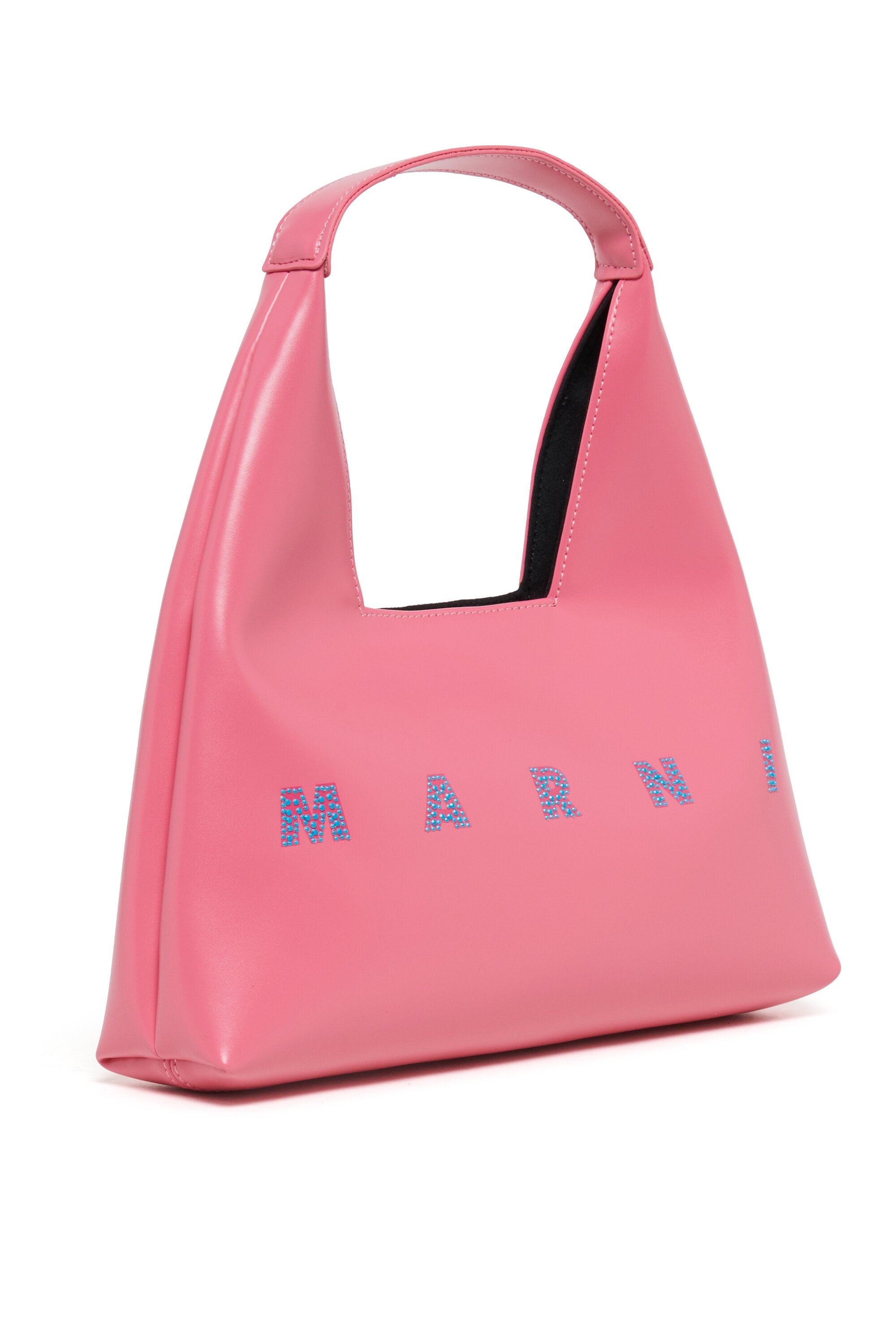 Diamond shoulder bag with logo