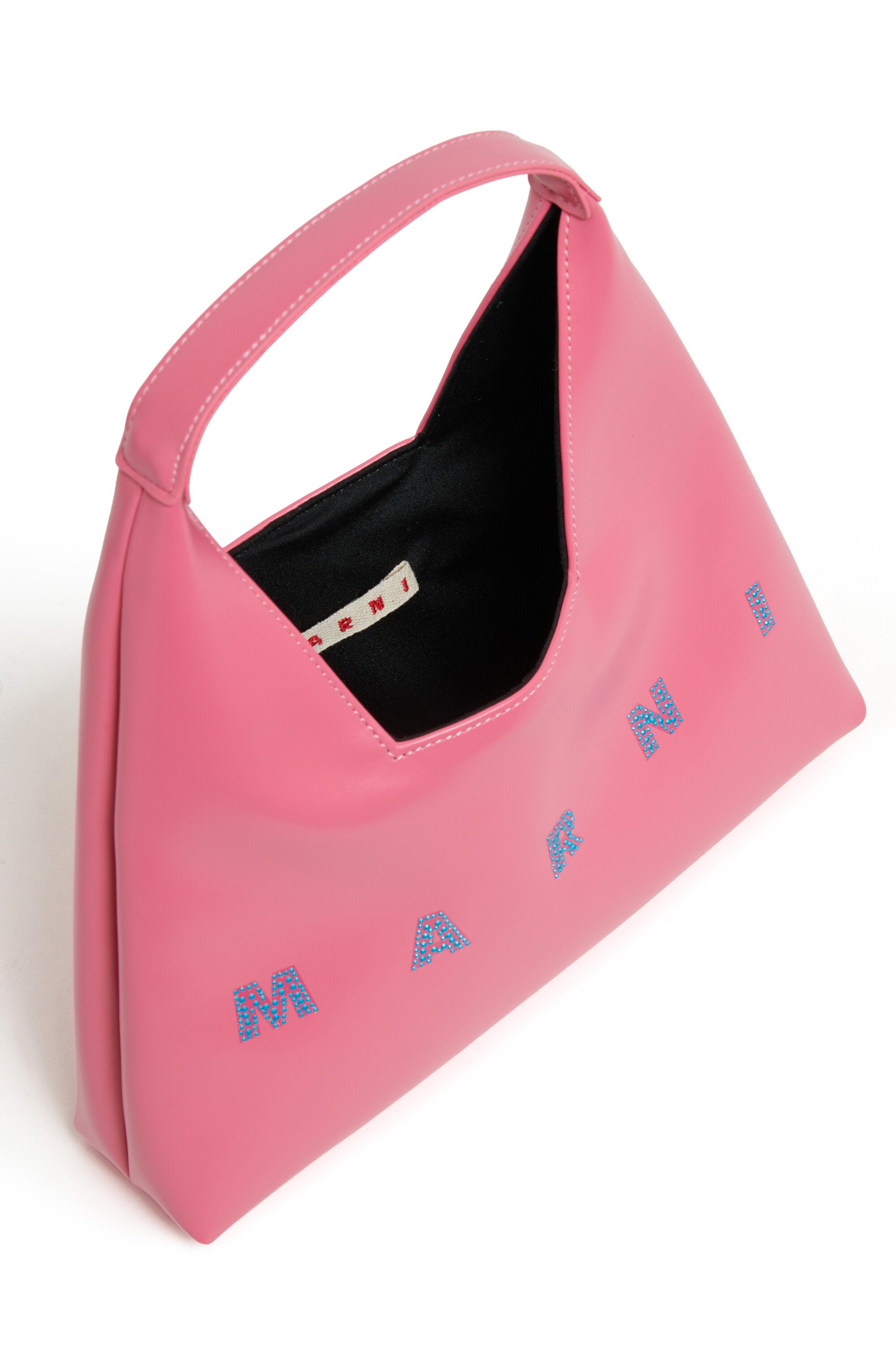Diamond shoulder bag with logo