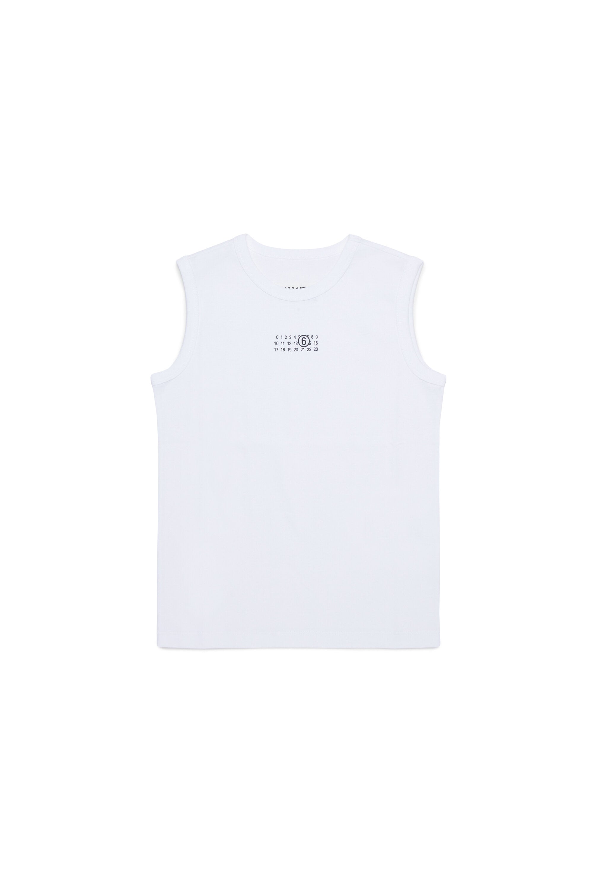 ロゴ入りノースリーブTシャツ