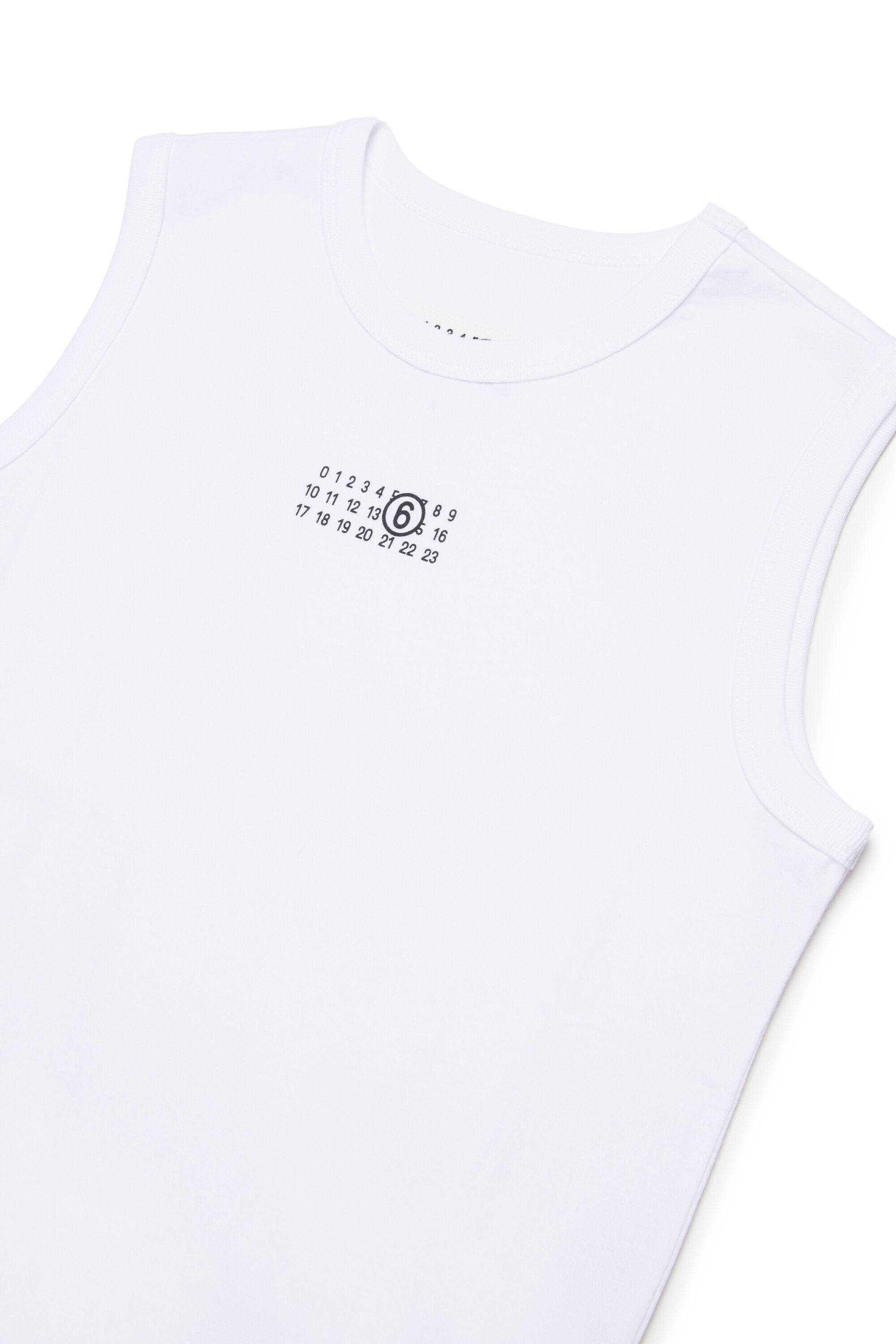 ロゴ入りノースリーブTシャツ