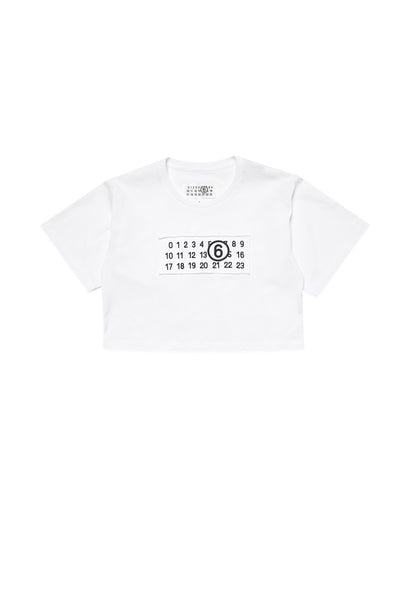 MM6 ティーンズ・クロップドTシャツ（数字ロゴ） | BRAVE KID