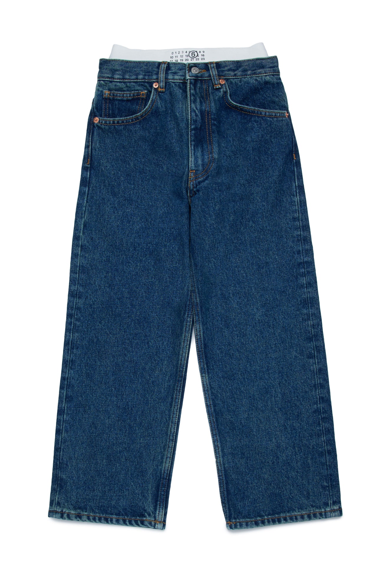 Jeans with logoed elastic Jeans with logoed elastic
