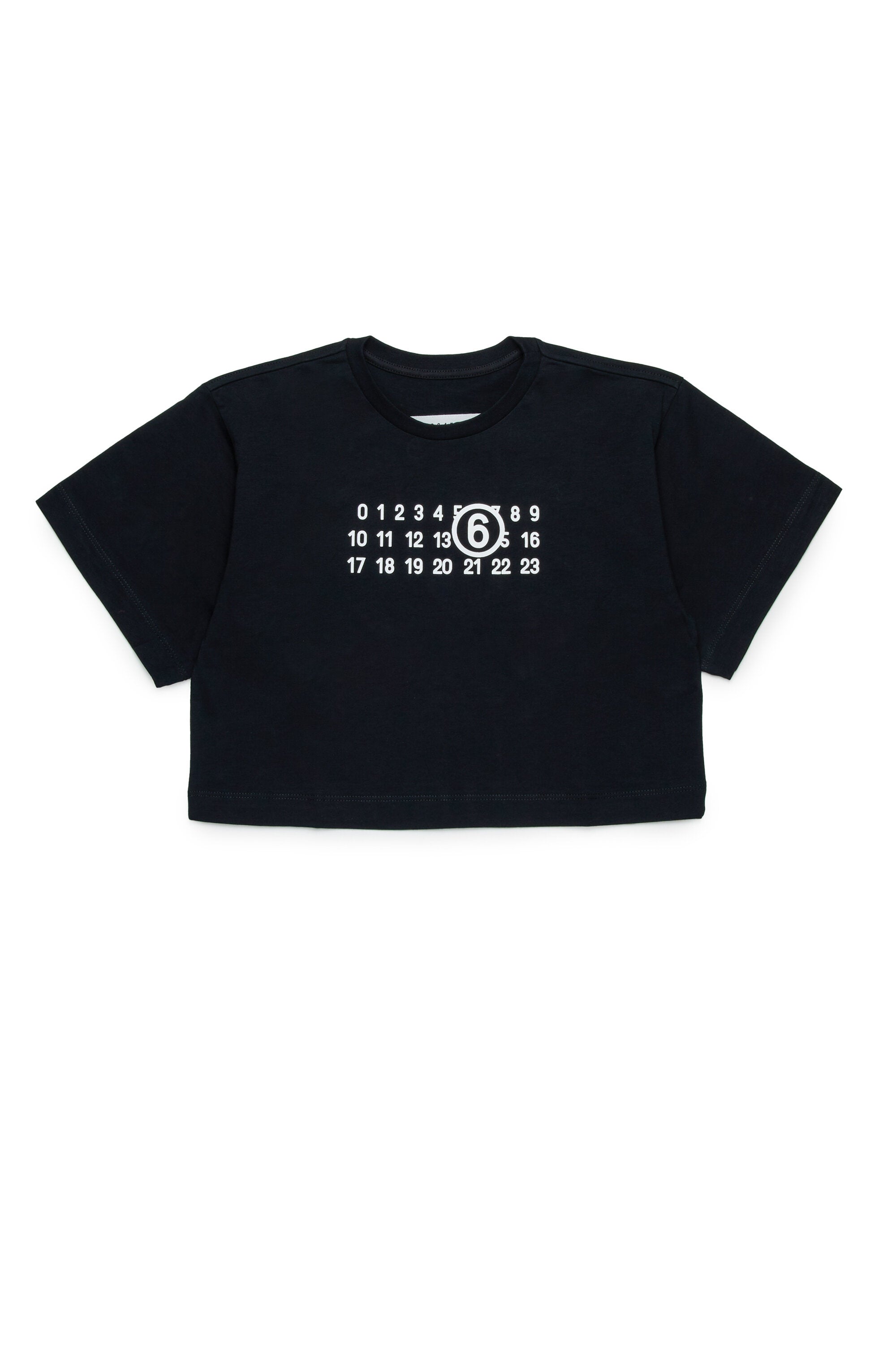 Cropped T-shirt with Numeric logo