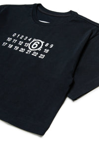 Cropped T-shirt with Numeric logo