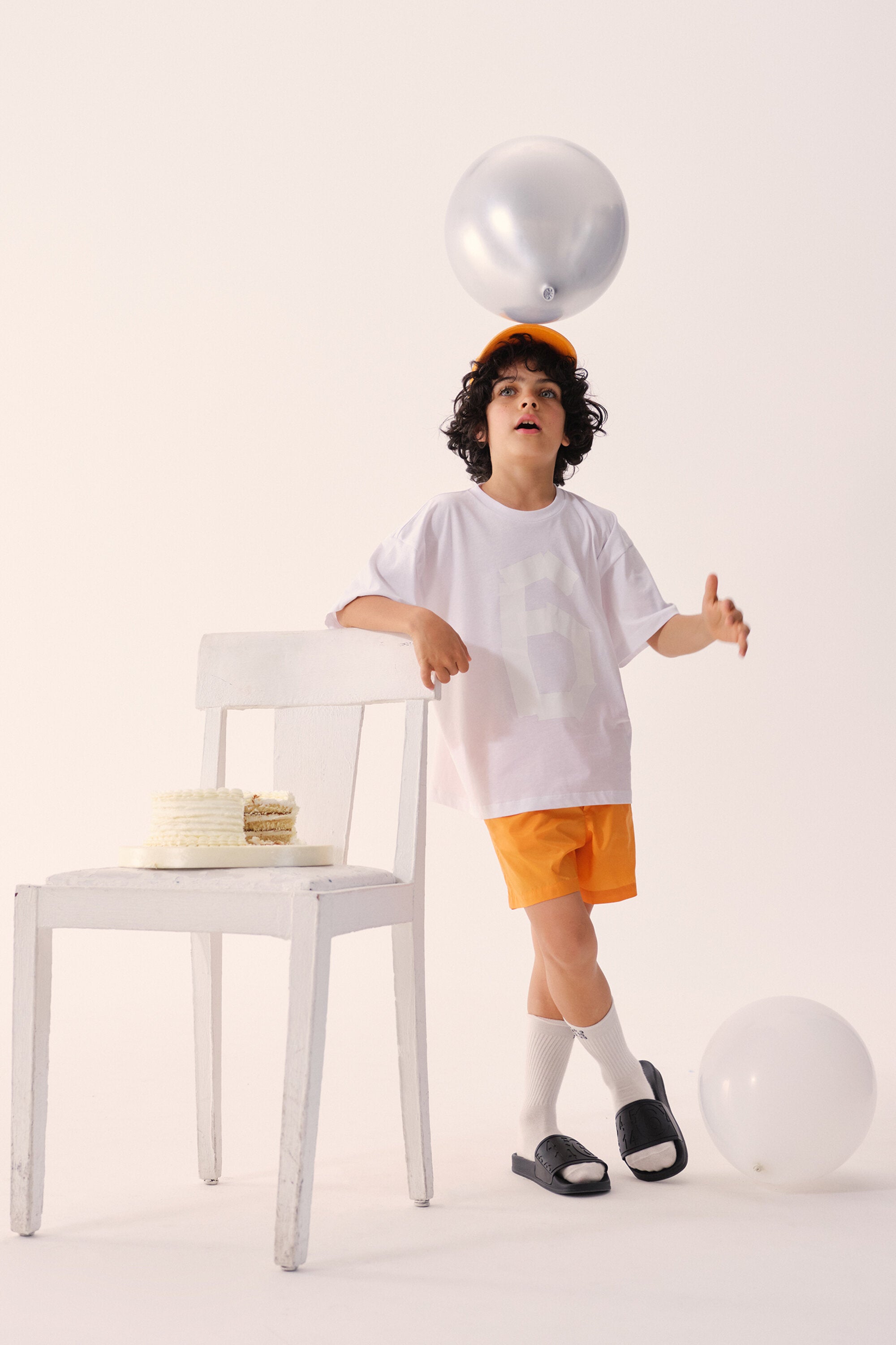 Boxer swimsuit branded with Numeric logo