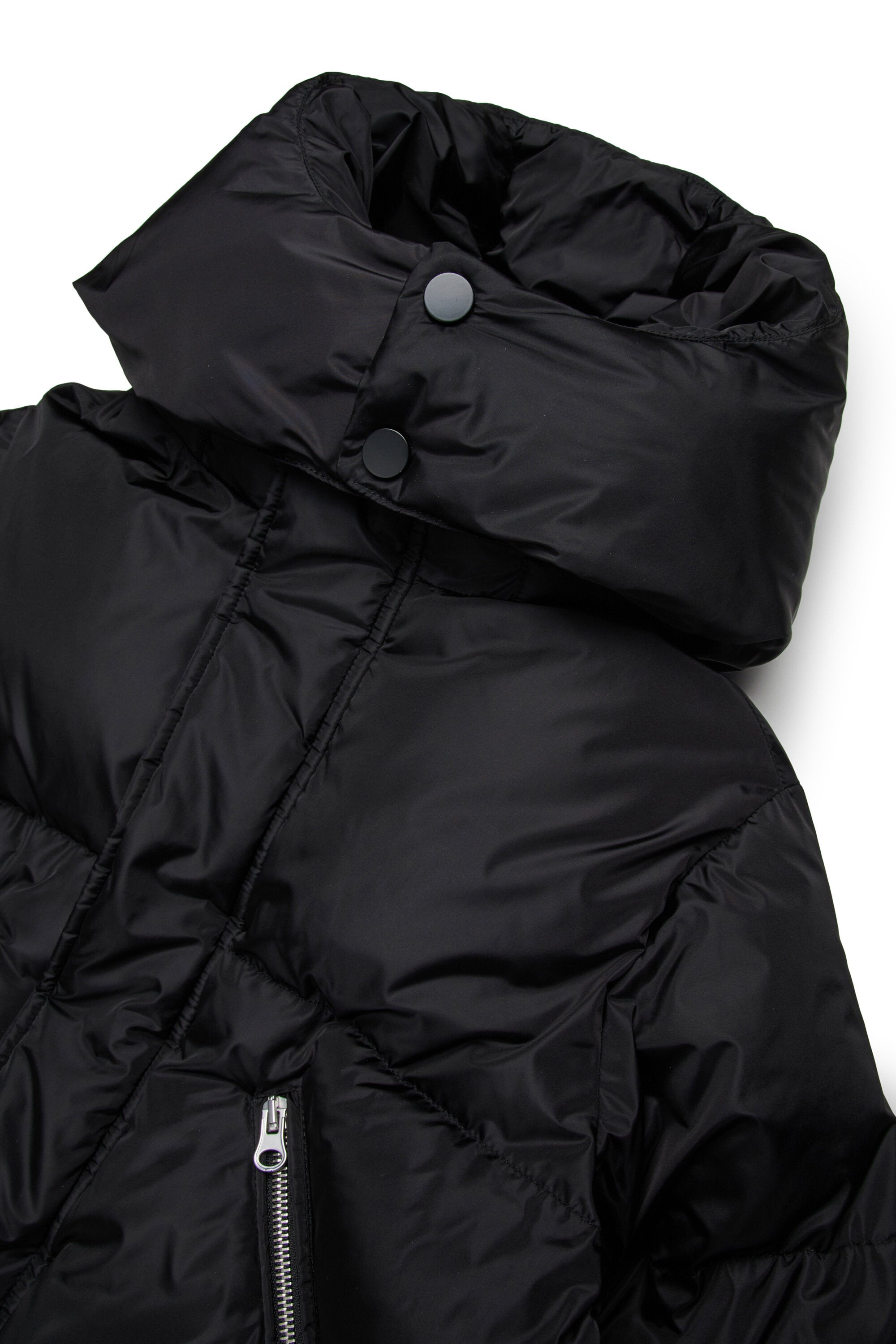 ジッパー付きショート・パッド・ジャケット