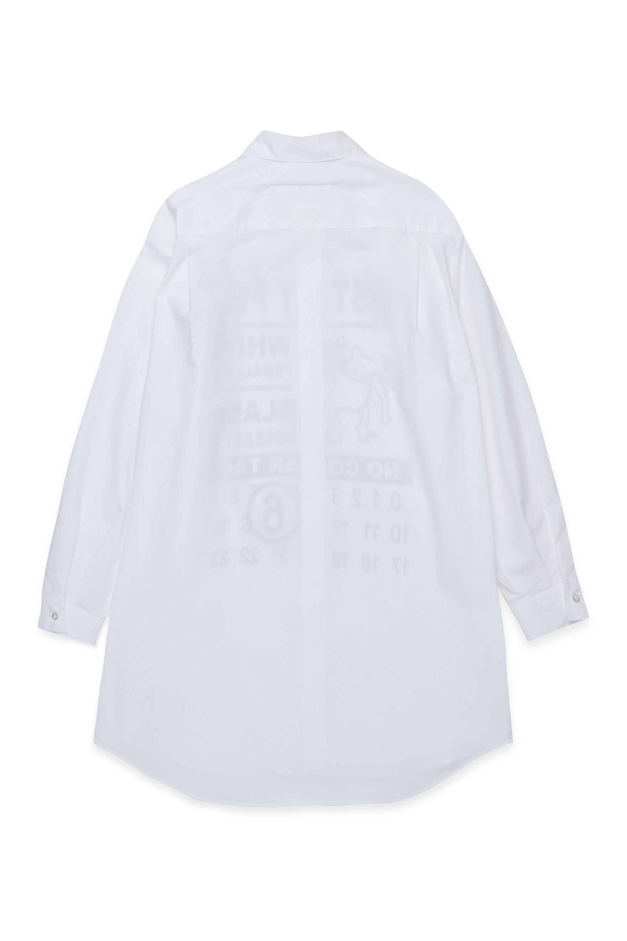 Lost My Pet」ポプリン・マキシ・シャツ・ドレス