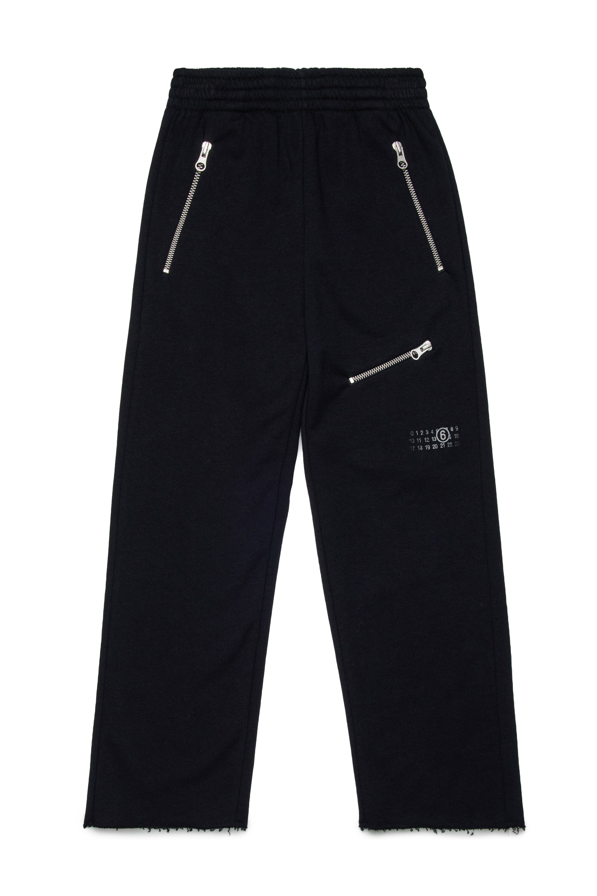 Fleece pants with zip pockets