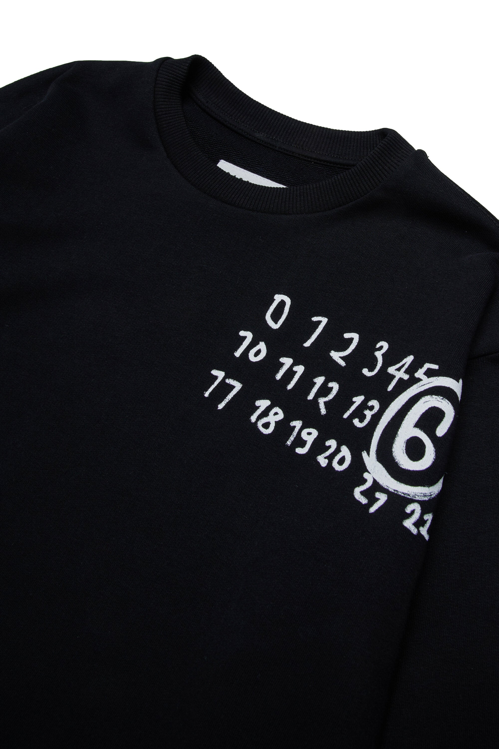 Handwrittenロゴクルーネックスウェットシャツ