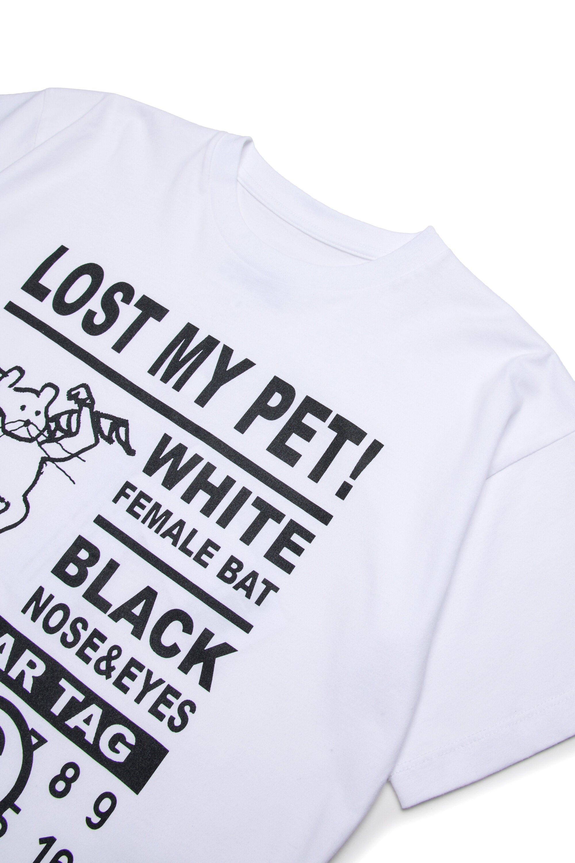 Lost My Pet・グラフィックのジャージーTシャツ