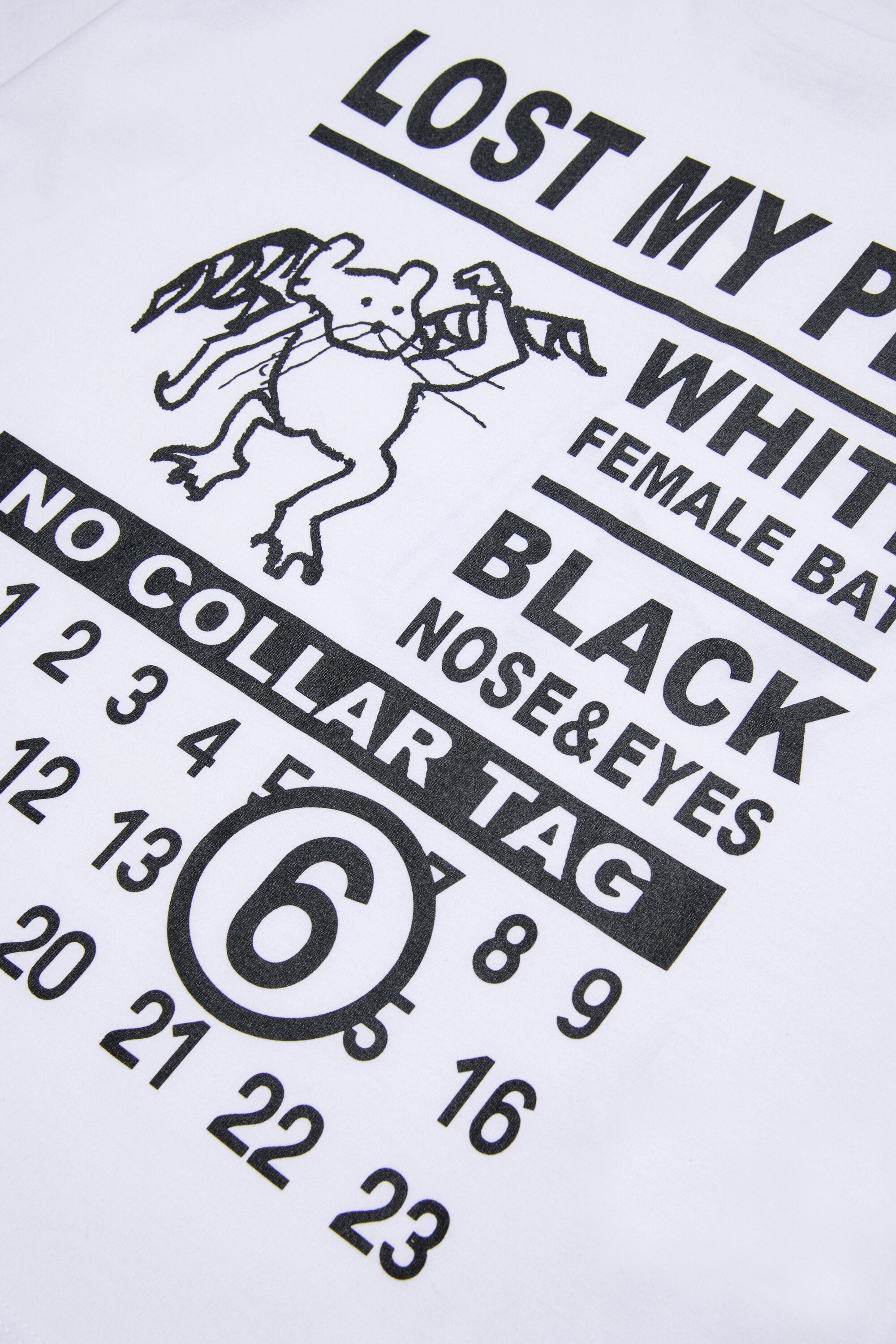 Lost My Pet・グラフィックのジャージーTシャツ