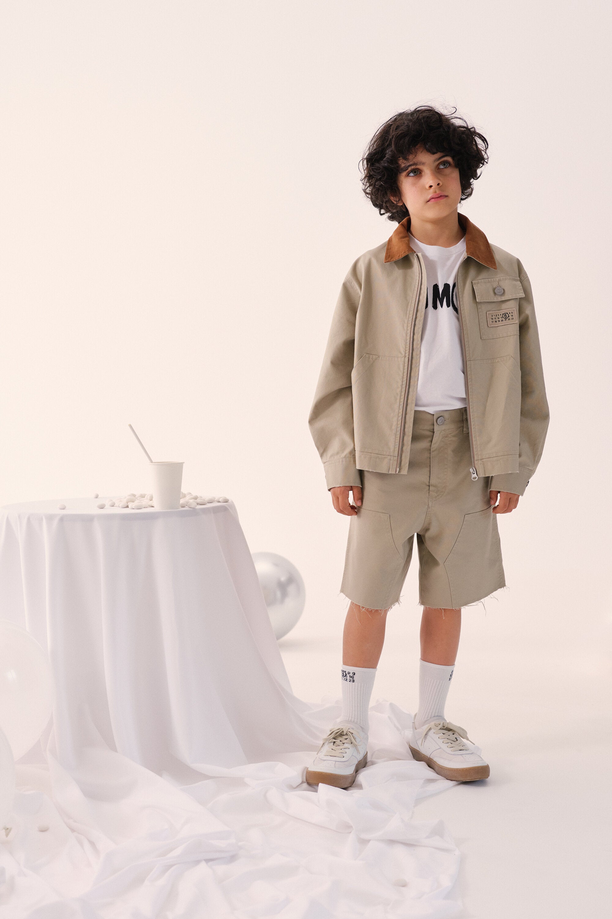 Workwear jacket for boys MM6 Maison Margiela | BRAVE KID