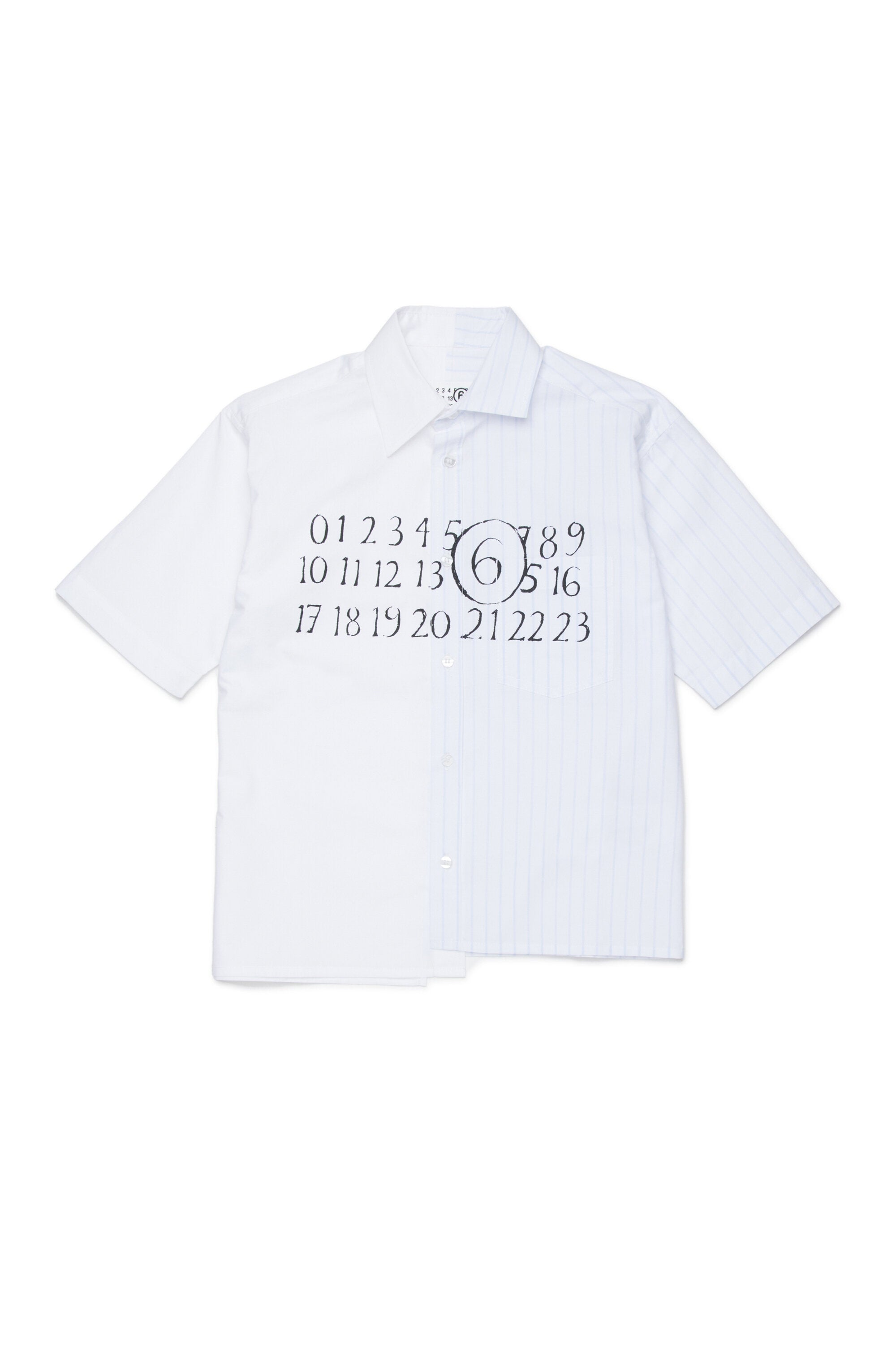Short-sleeve shirt with logo