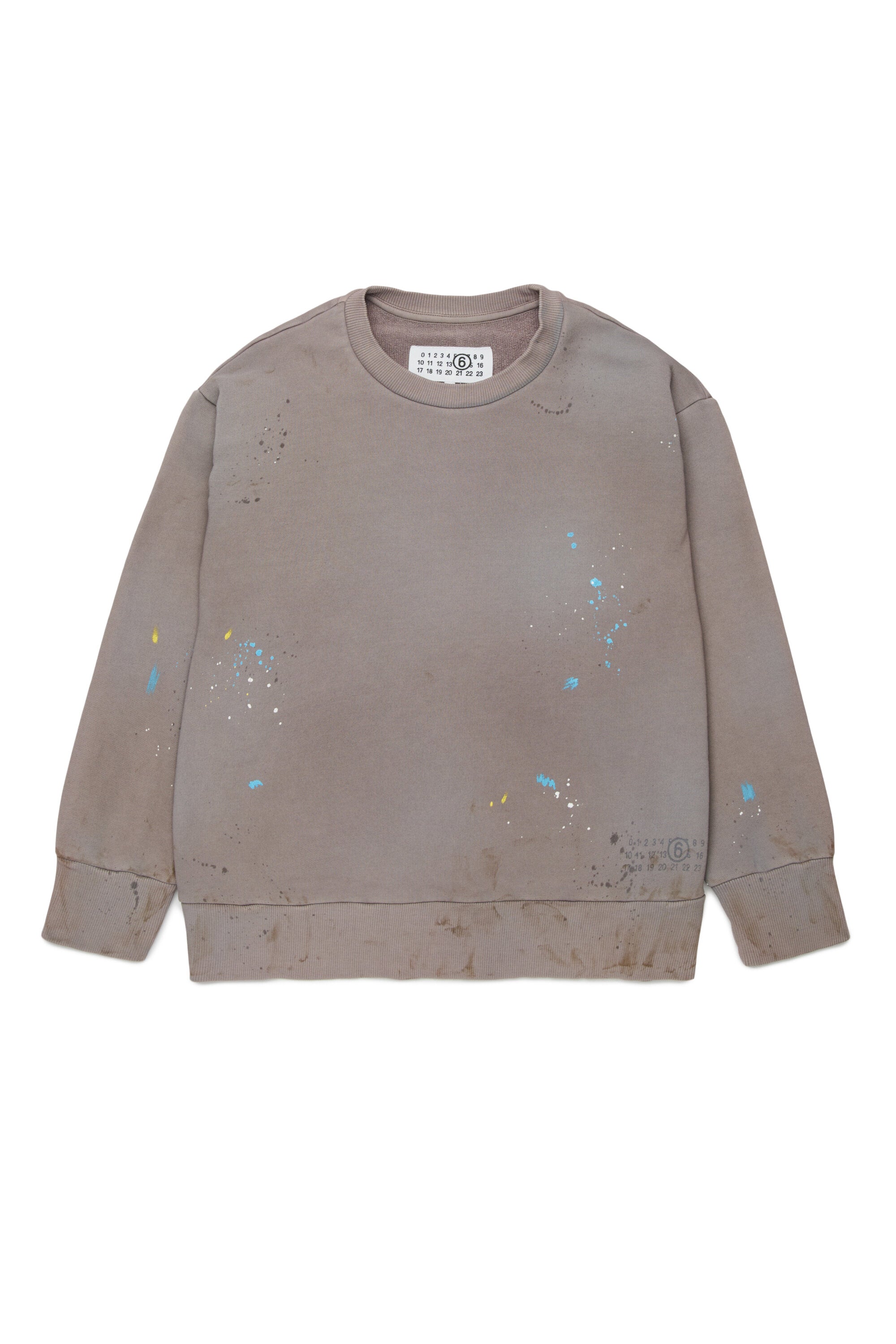 ロゴ入りクルーネックスウェット