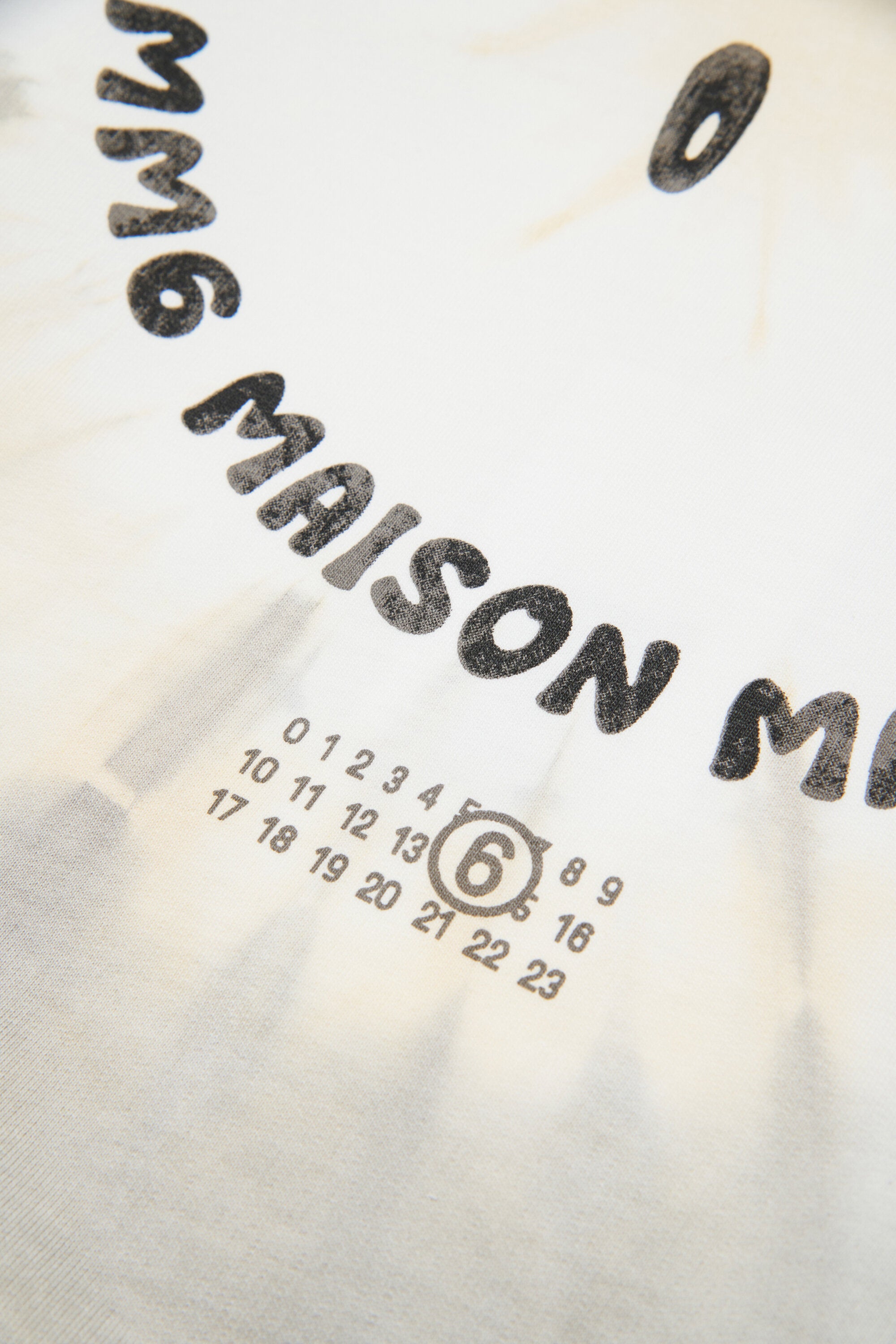 Crew-neck sweatshirt with funny logo