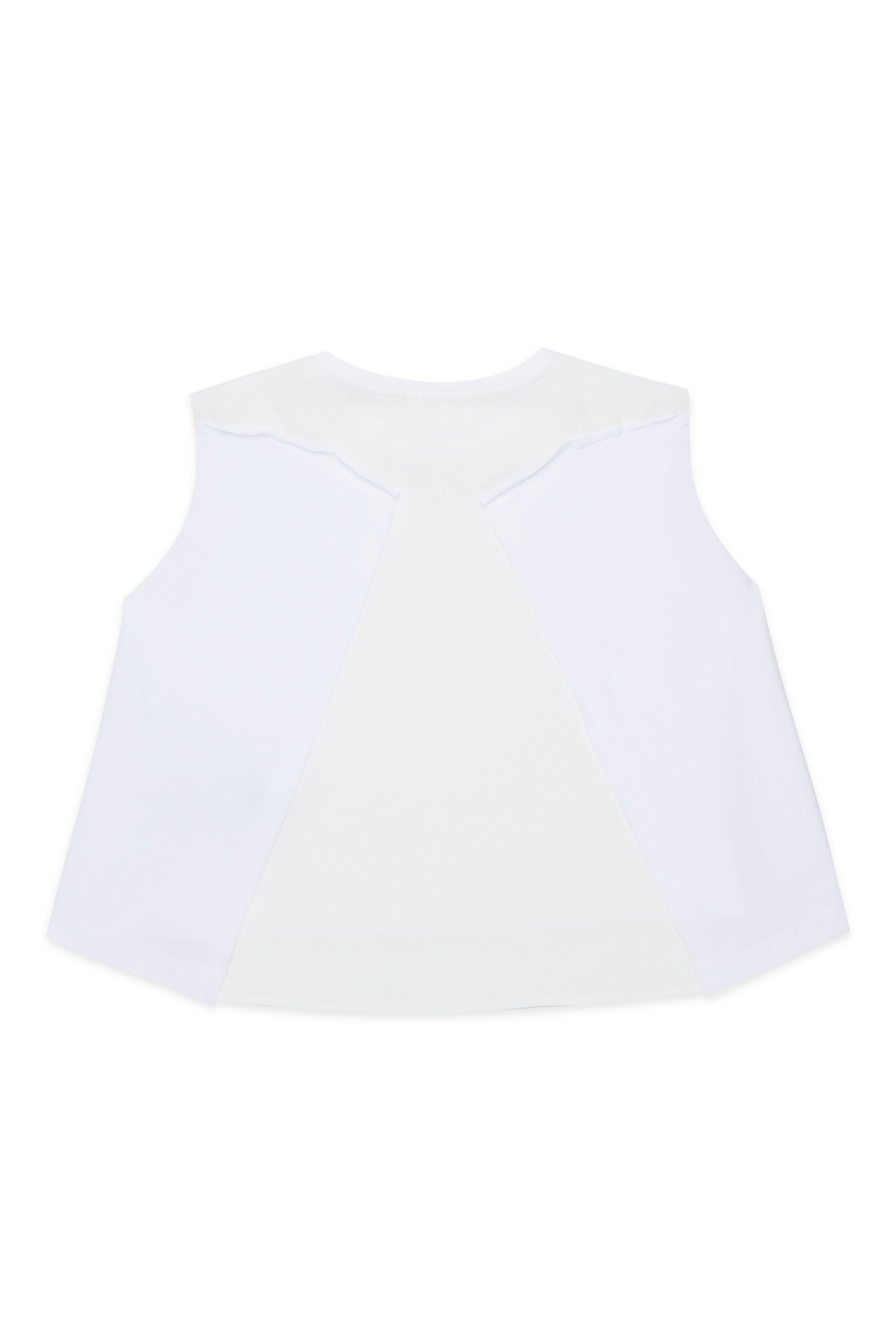 ロゴ入りノースリーブTシャツ